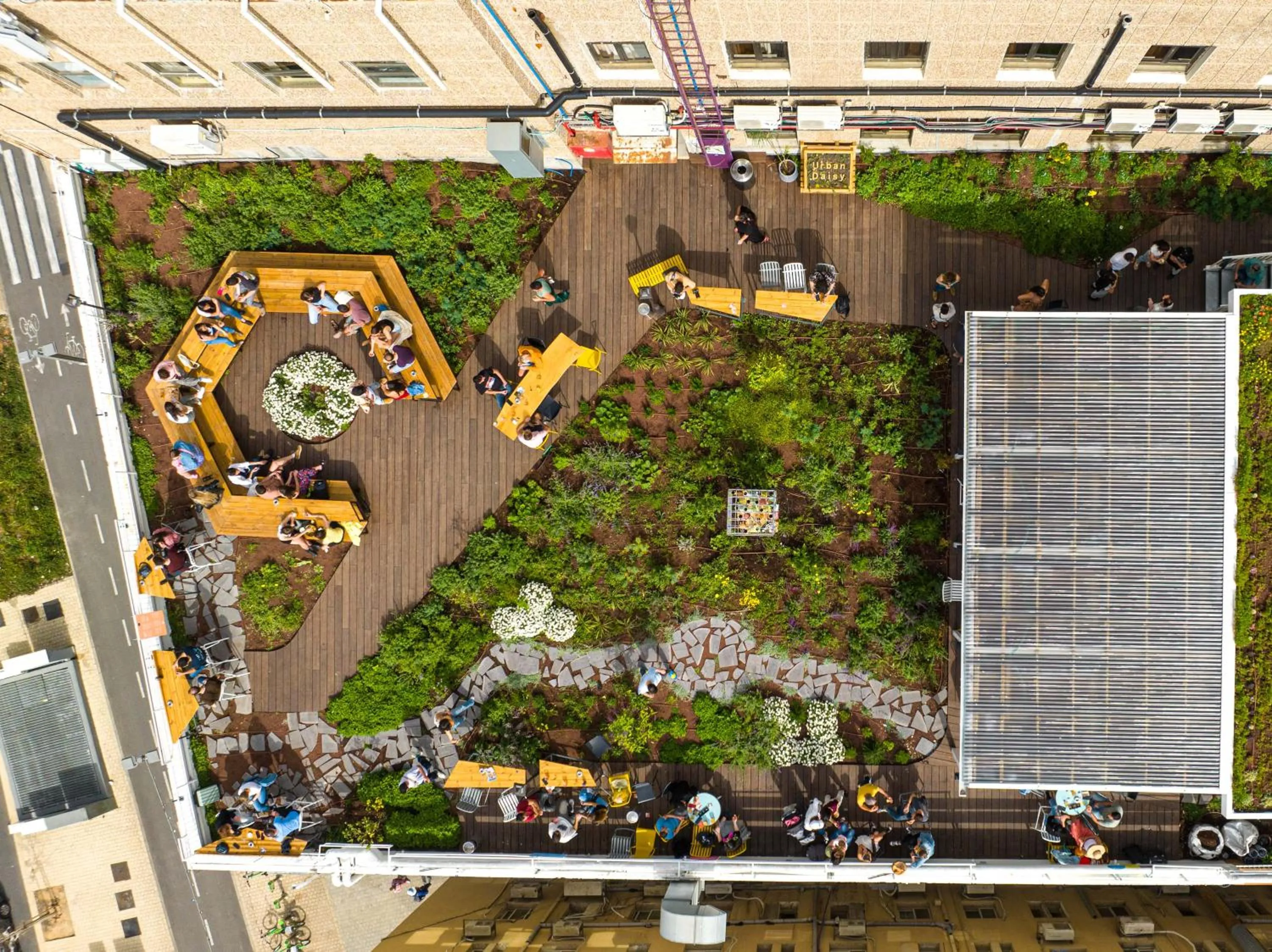 Bird's eye view in Abraham Tel Aviv