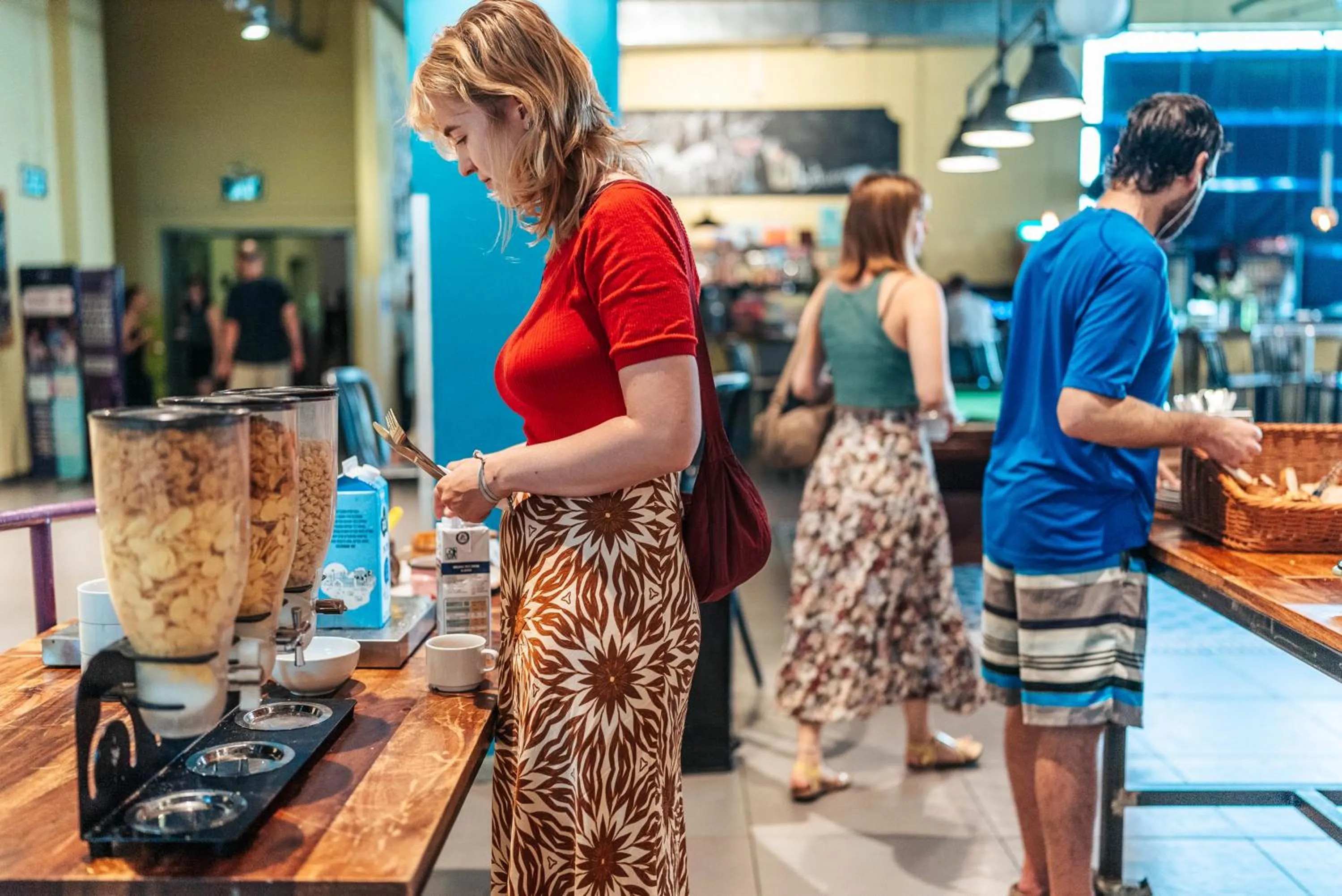 Buffet breakfast in Abraham Tel Aviv