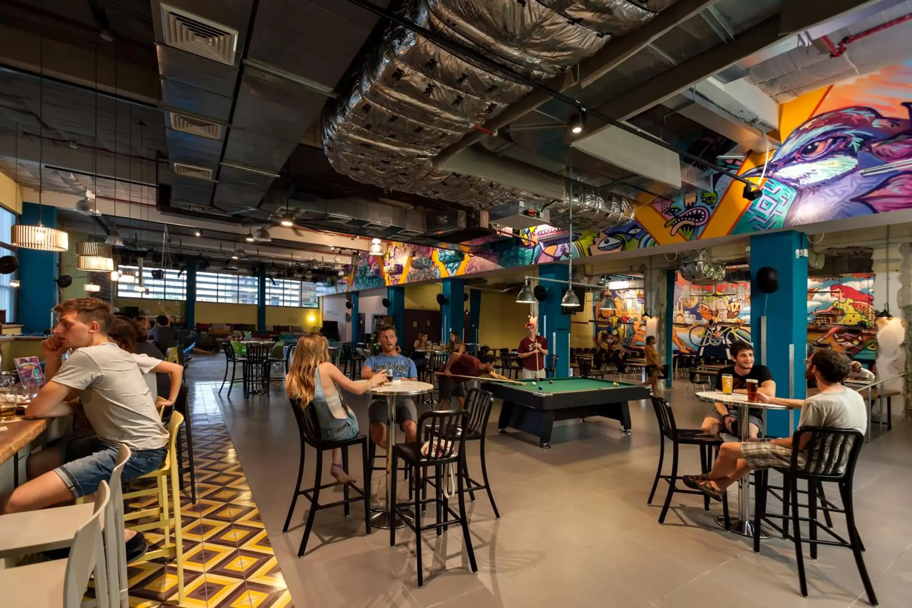 Lounge or bar in Abraham Tel Aviv Lounge or bar in Abraham Tel Aviv