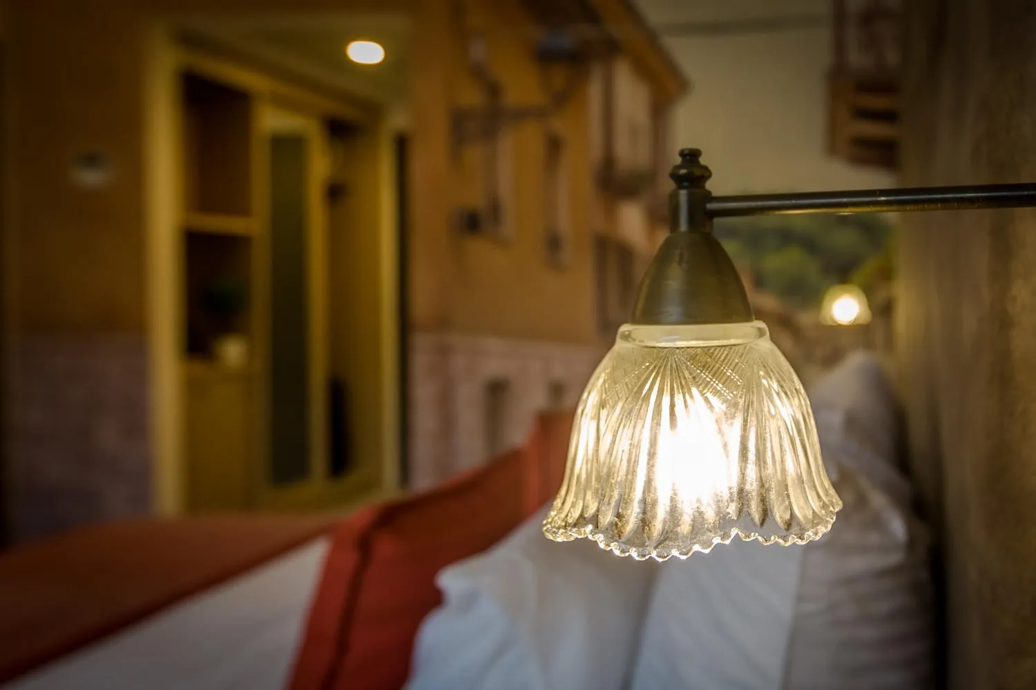 Decorative detail, Bed in Galilion Hotel