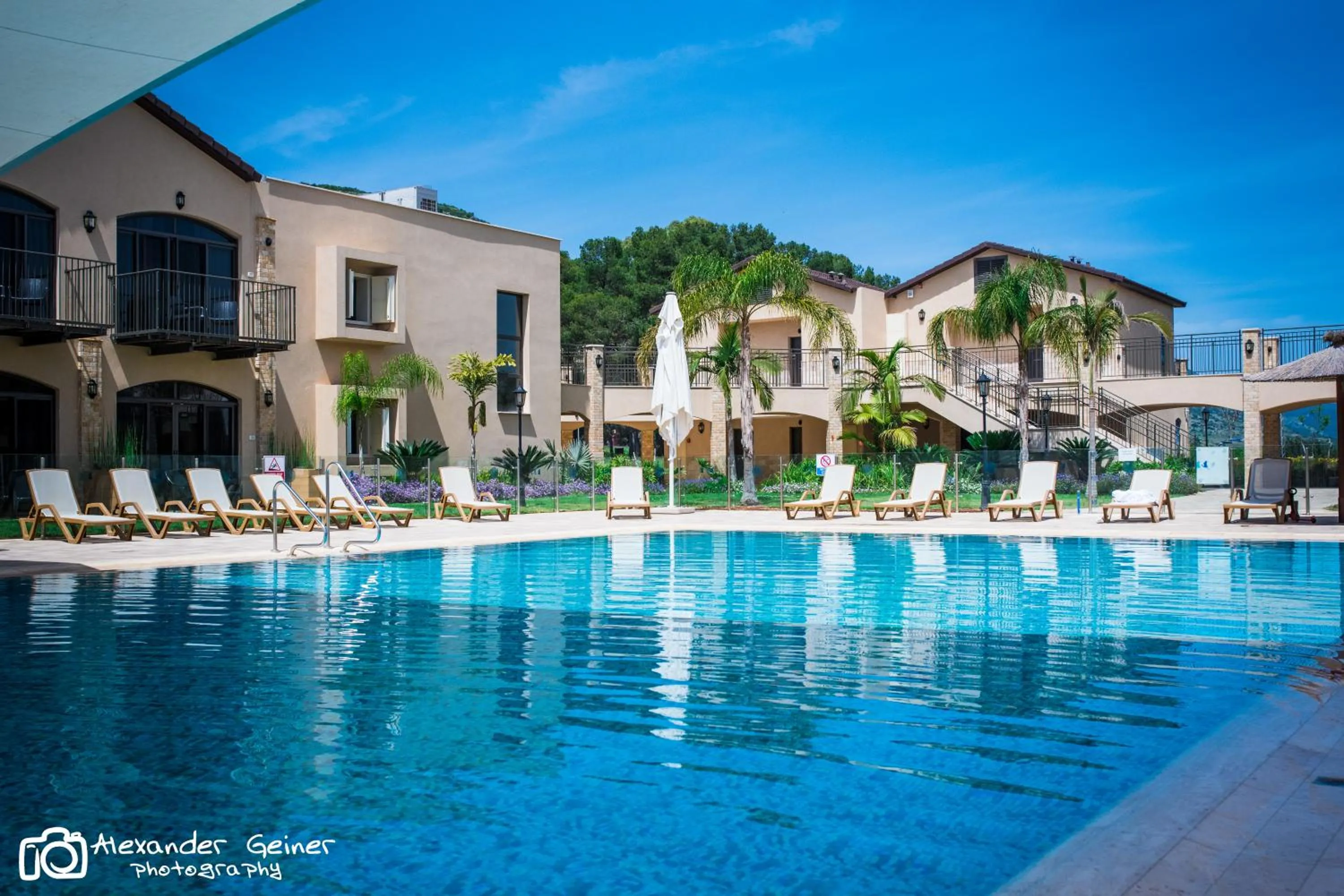 Swimming pool in Galilion Hotel