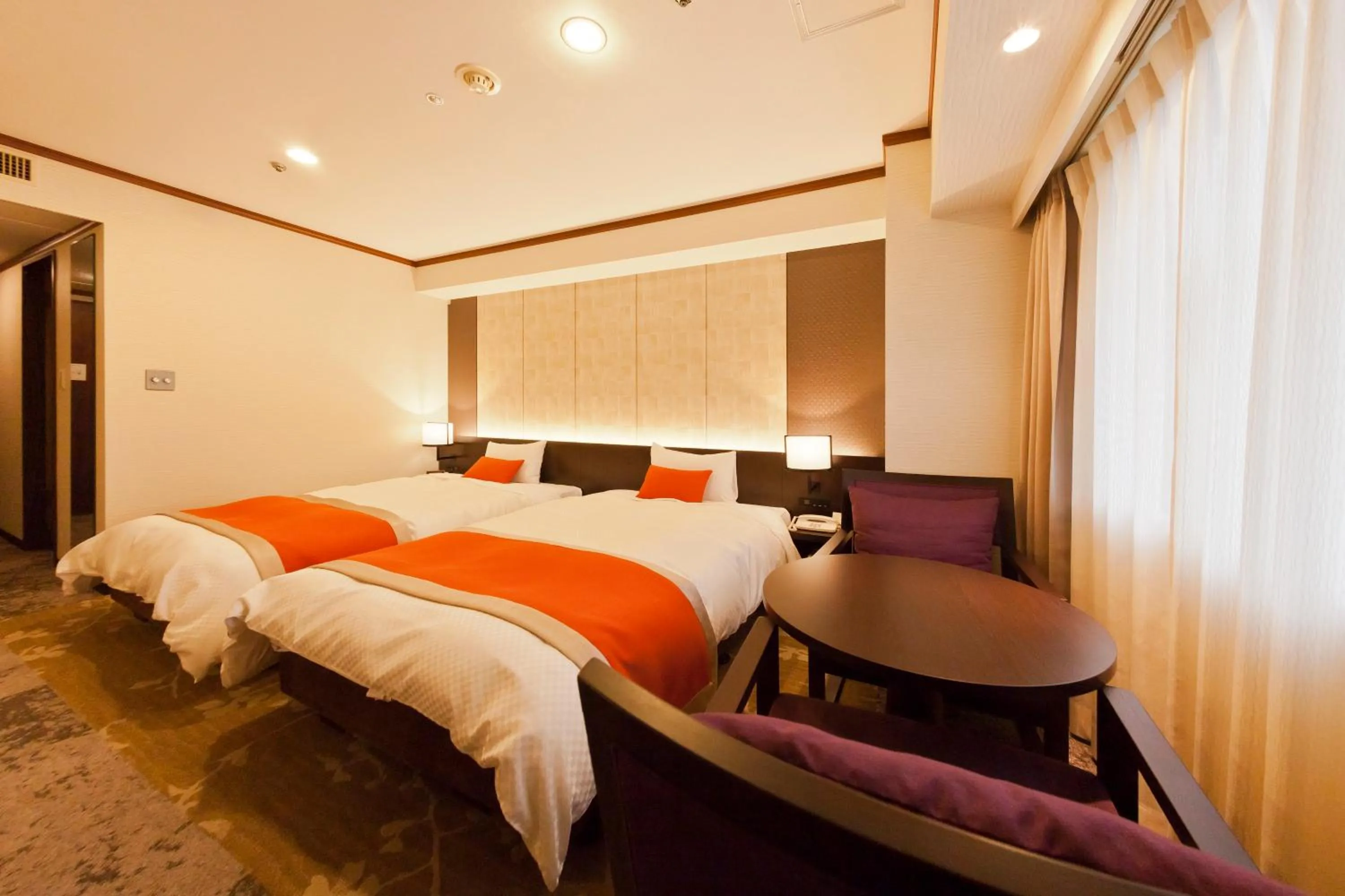 Bed in Morioka Grand Hotel Annex