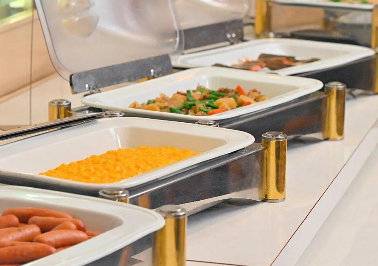 Buffet breakfast in Morioka Grand Hotel Annex