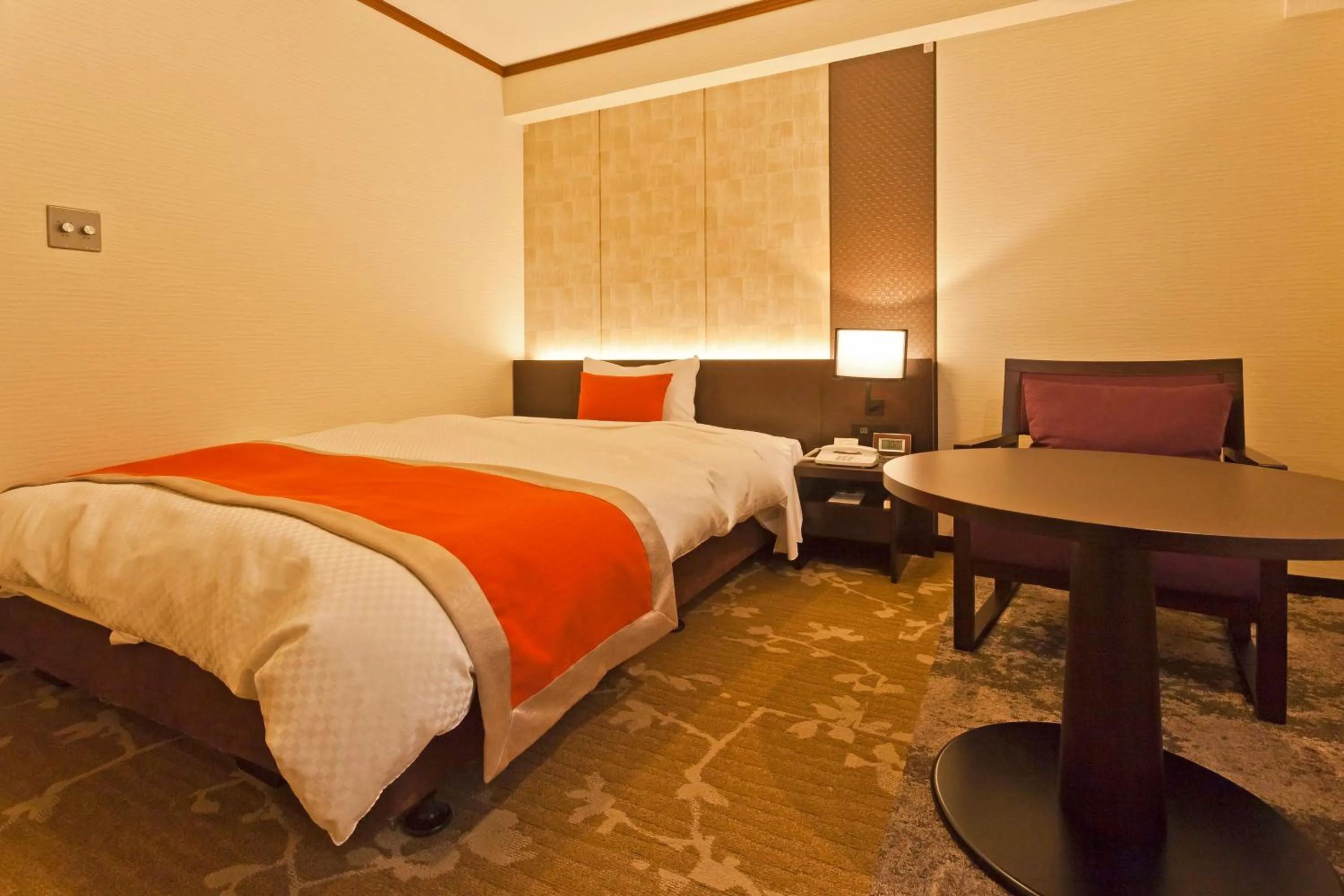 Bed in Morioka Grand Hotel Annex