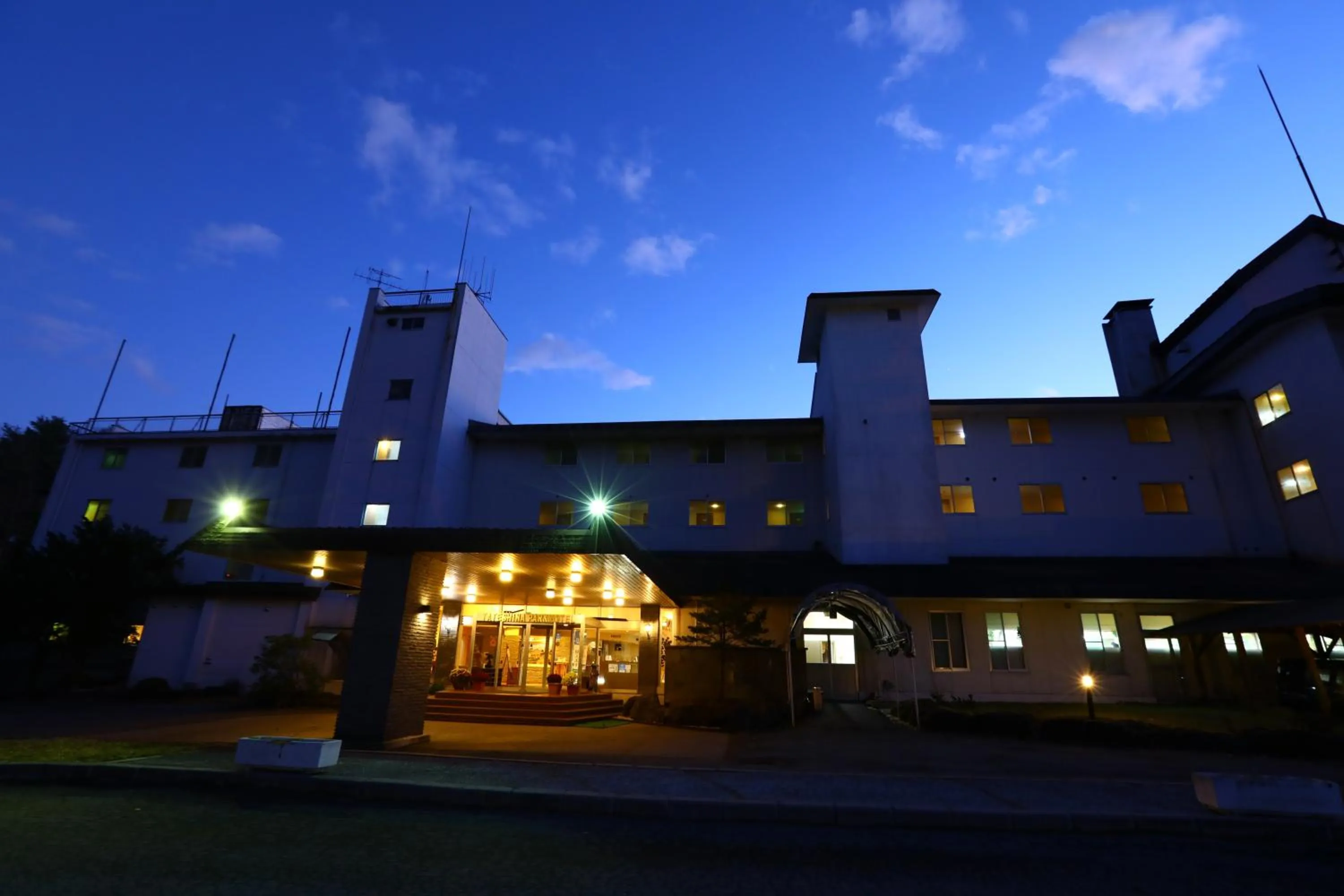 Property building in Tateshina Park Hotel
