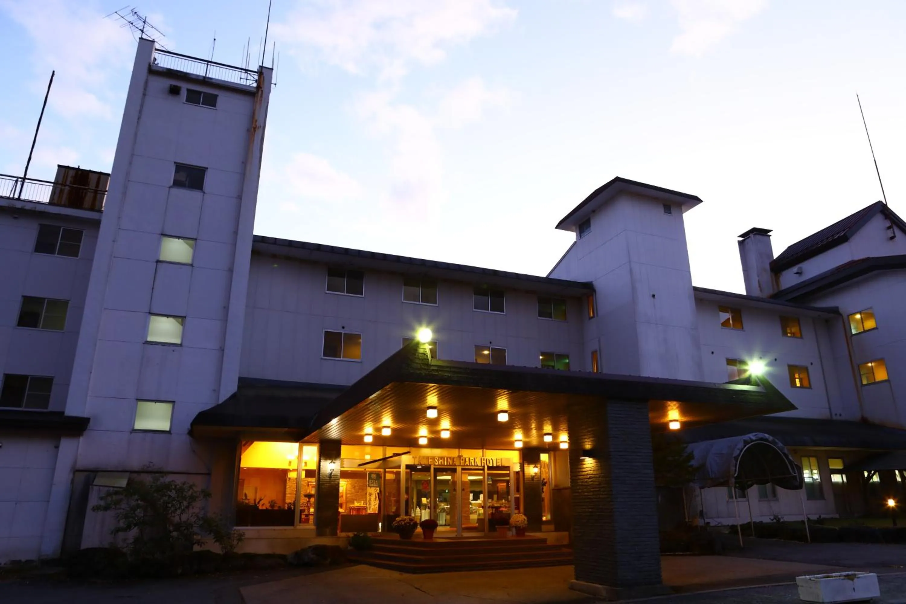 Property building in Tateshina Park Hotel