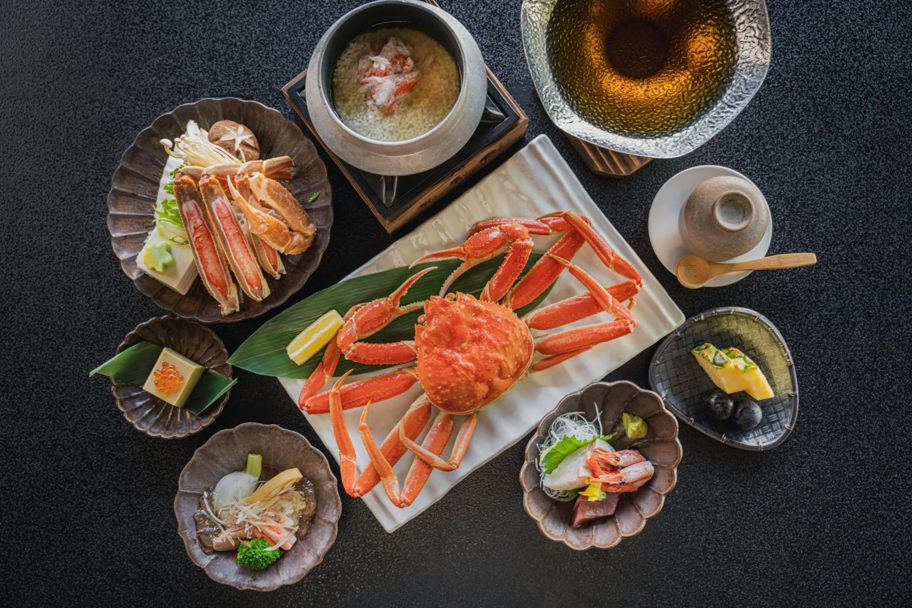 Dinner in Shinzan Kinosaki