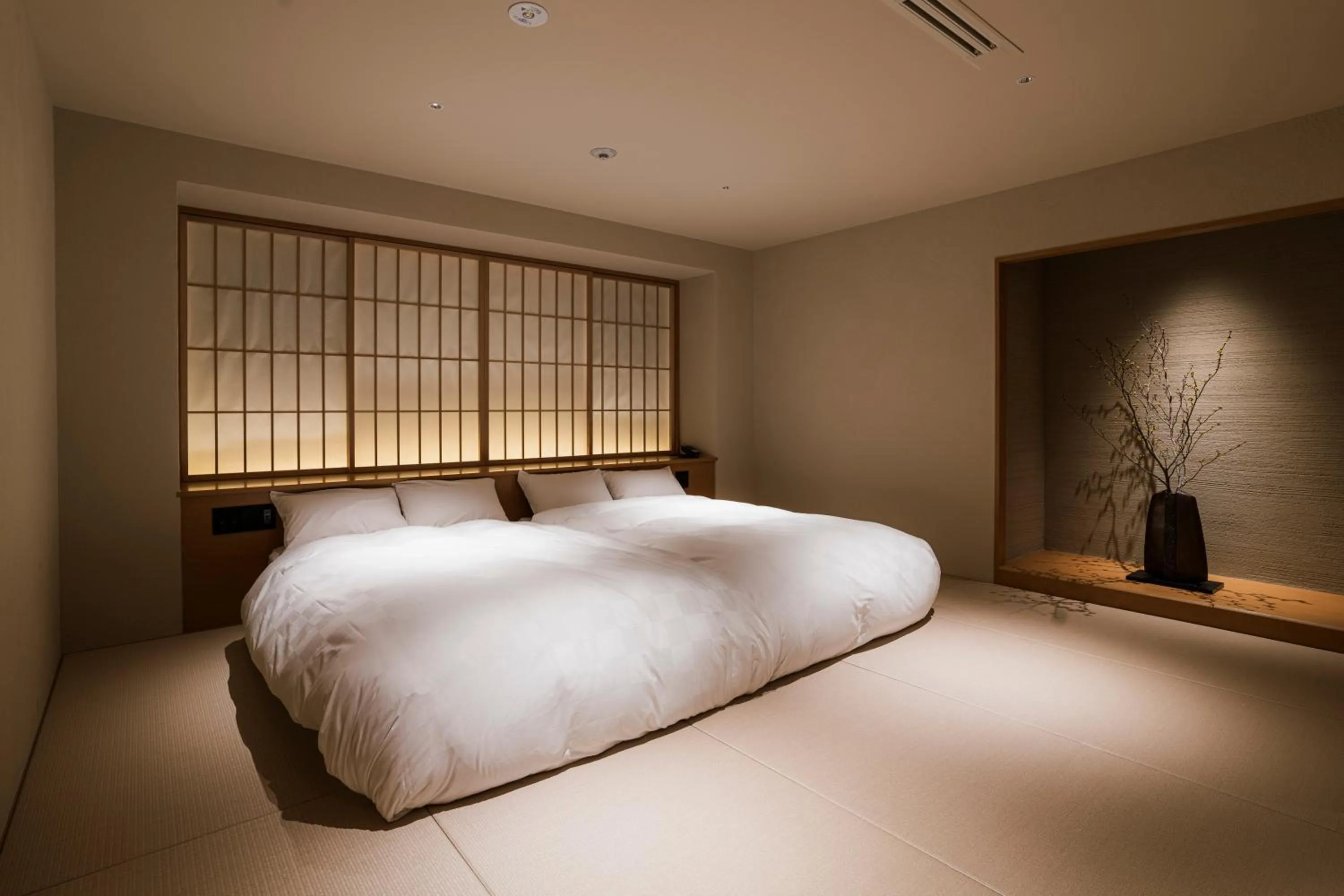 Bed in Shinzan Kinosaki