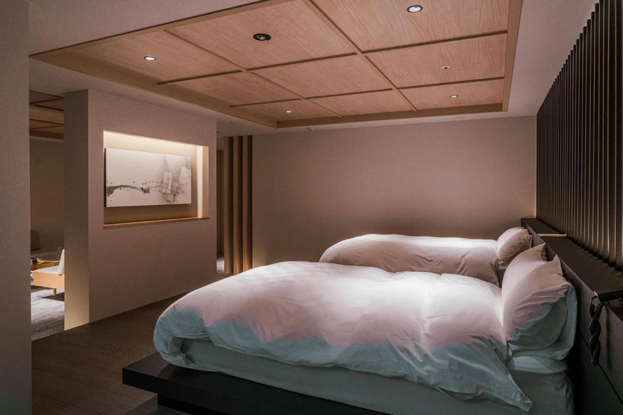 Bed in Shinzan Kinosaki