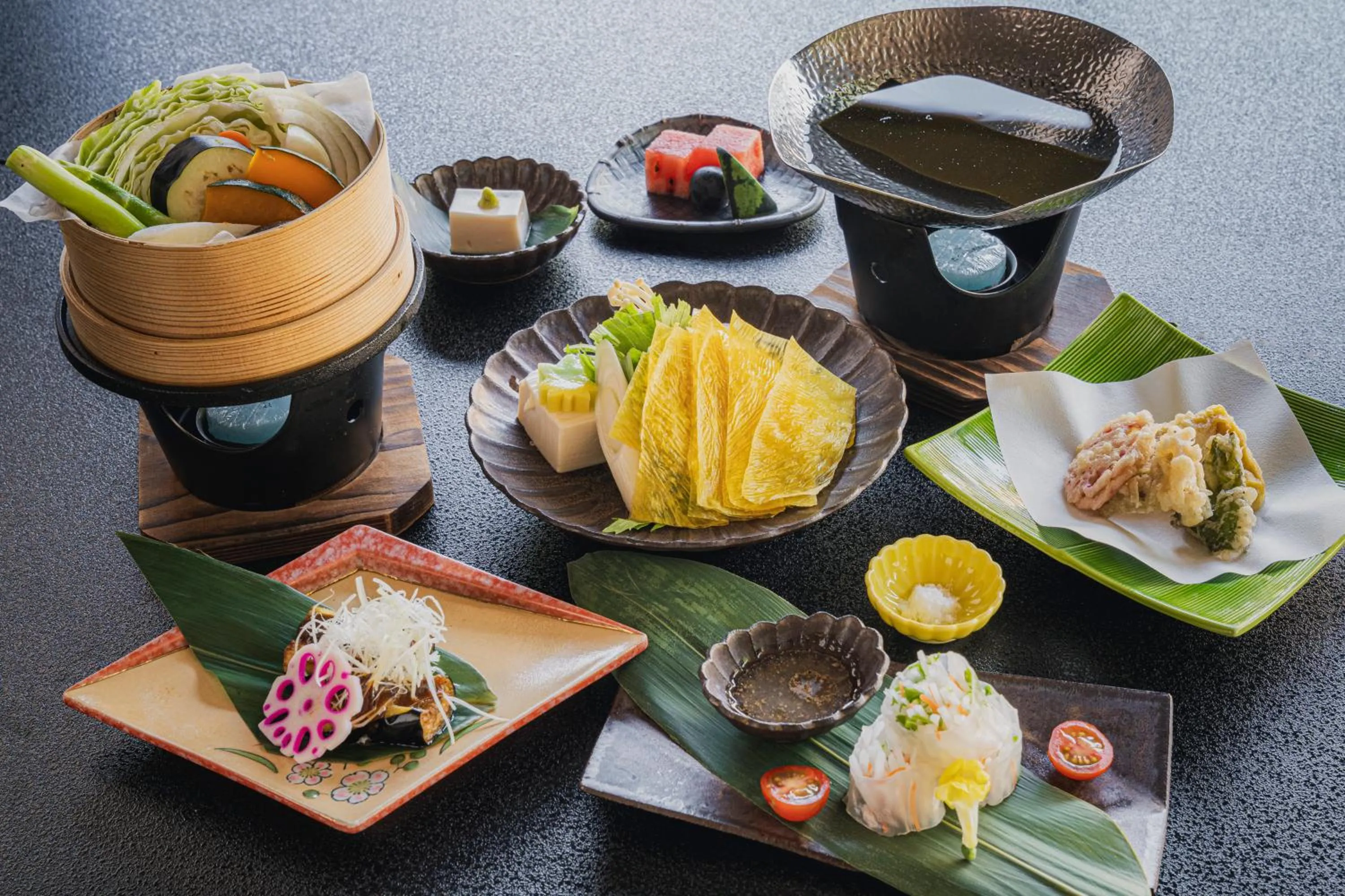 Dinner in Shinzan Kinosaki