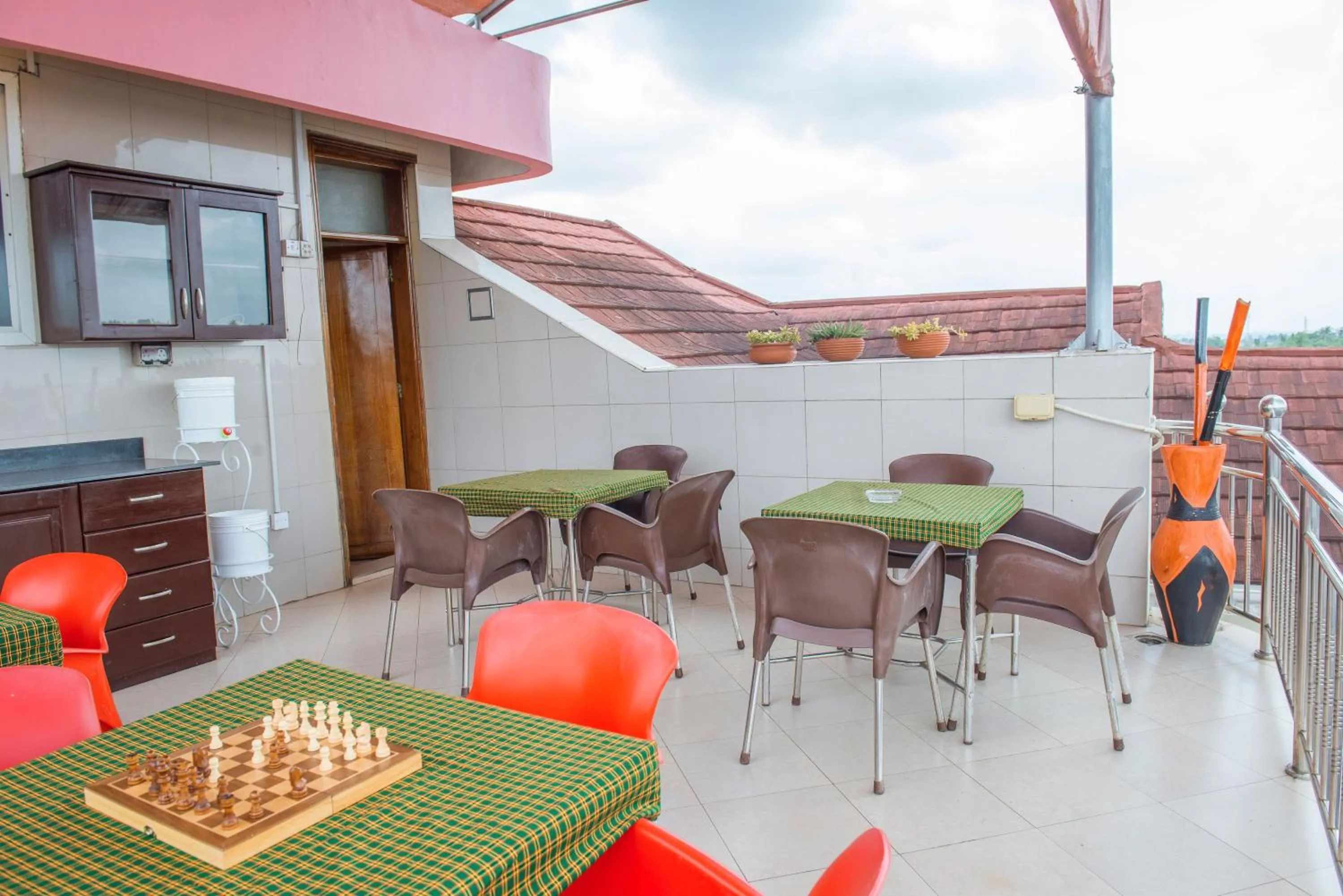 Patio in Airport Transit Lodges