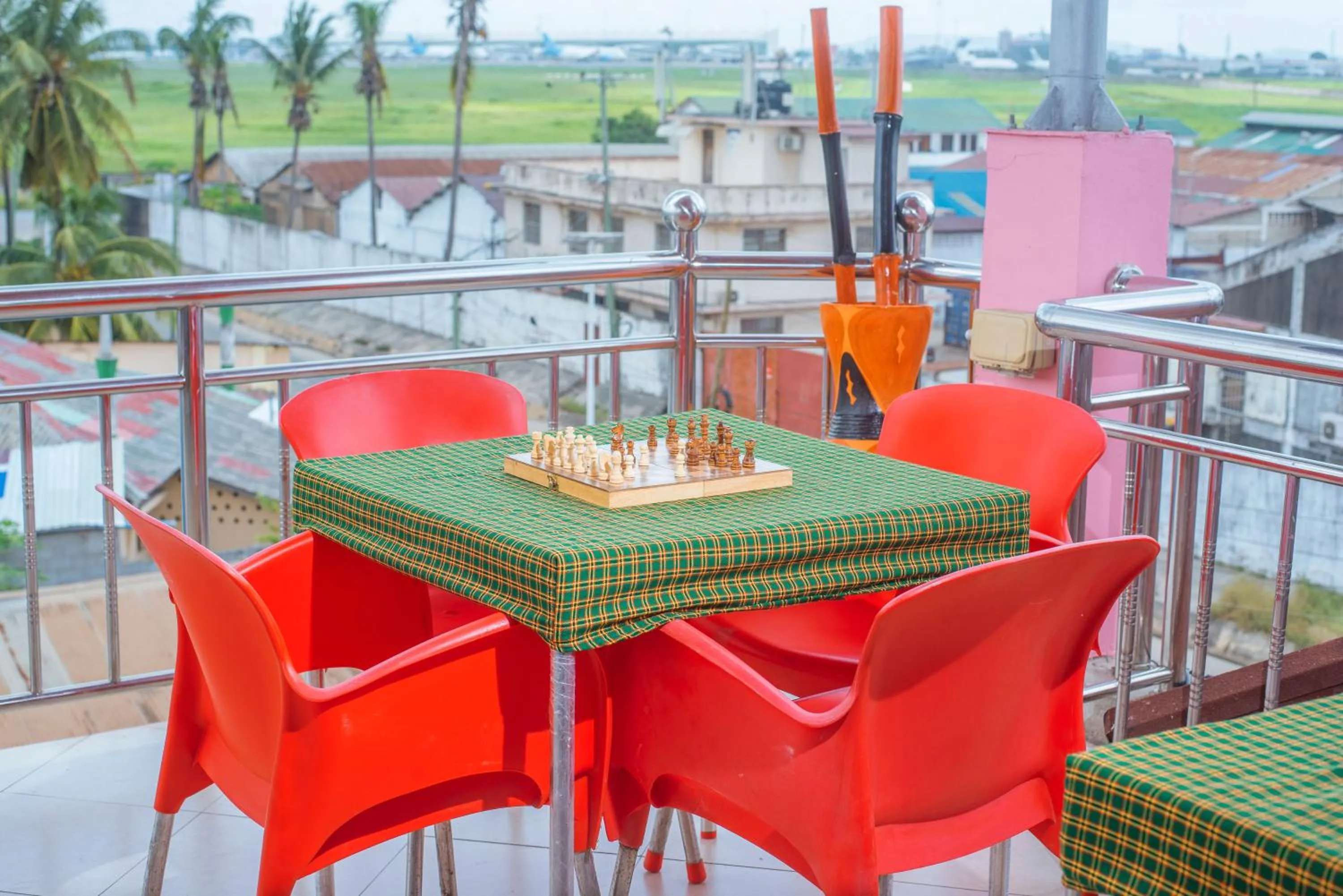 Balcony/Terrace in Airport Transit Lodges