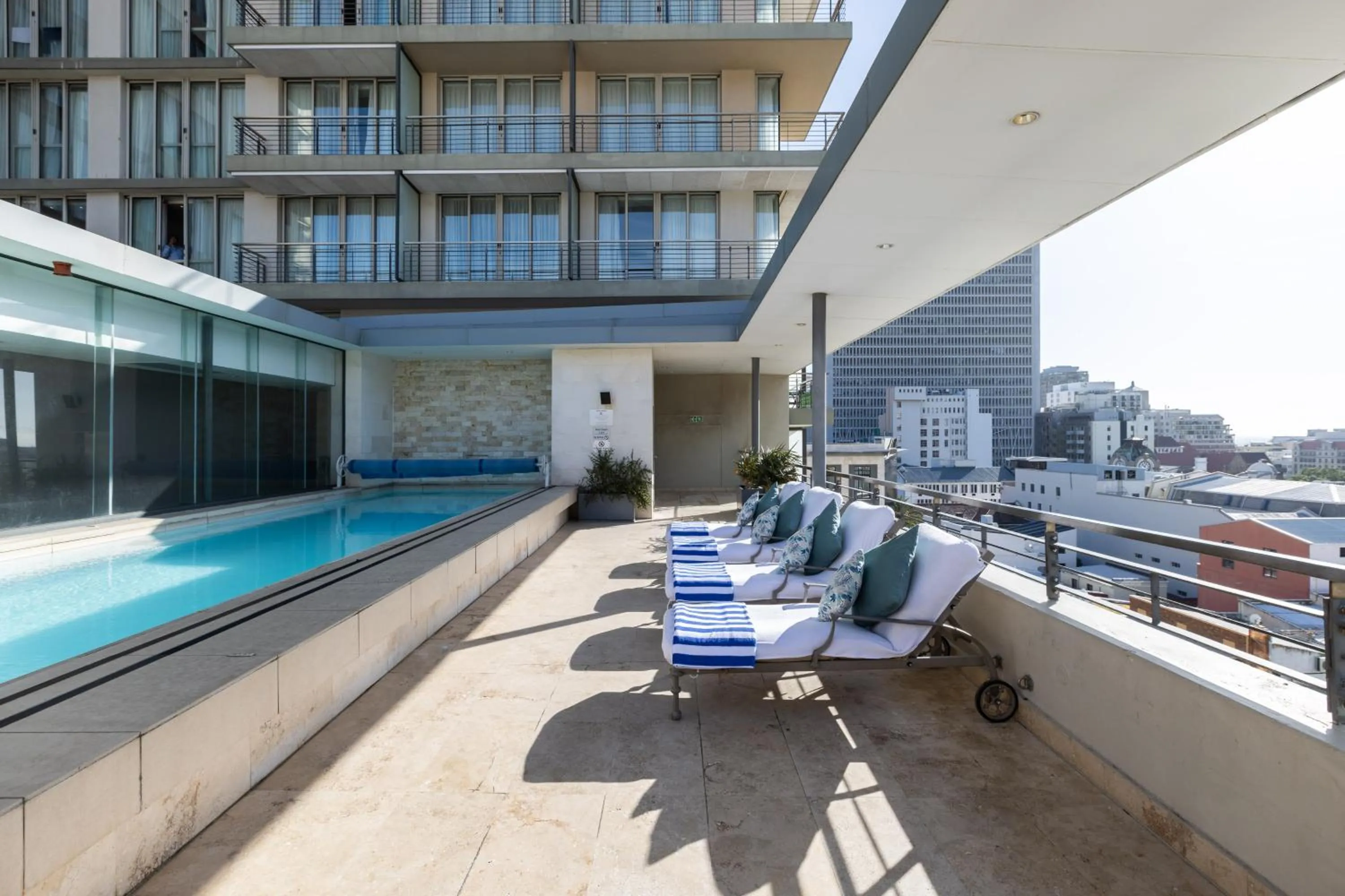 Swimming pool in Pepperclub Hotel