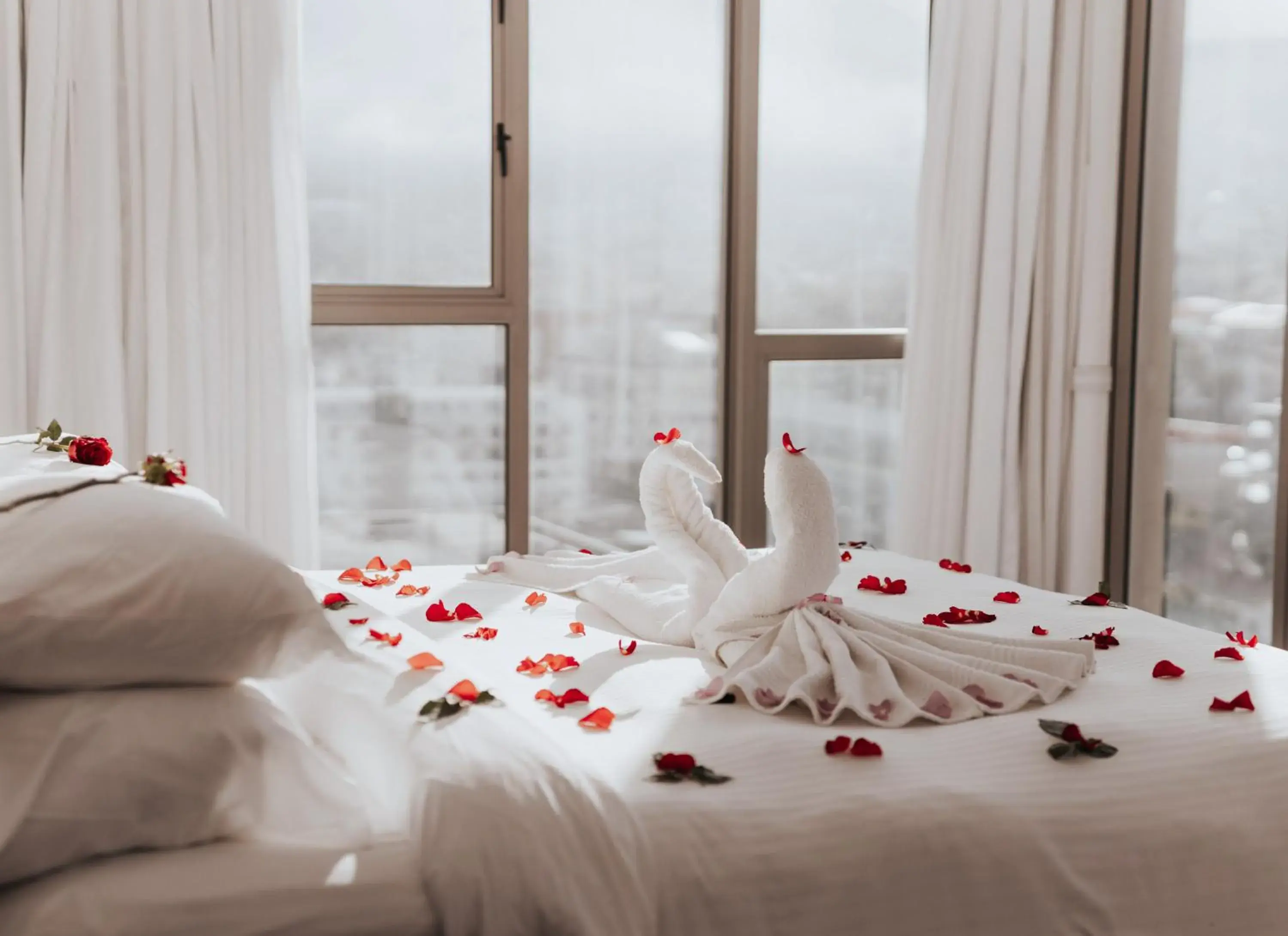 Property building, Bed in Pepperclub Hotel Property building, Bed in Pepperclub Hotel