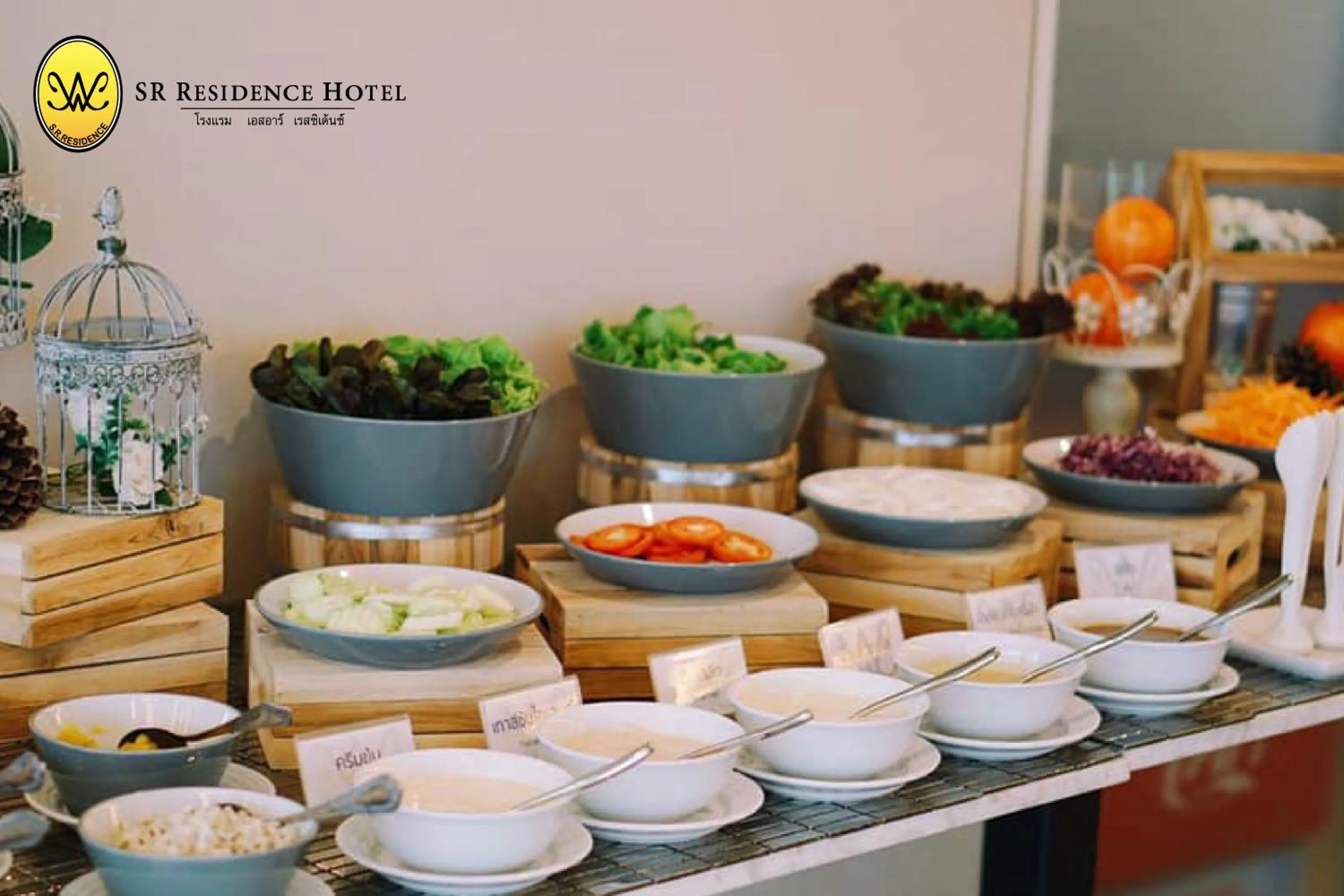 Food and drinks in SR Residence Hotel