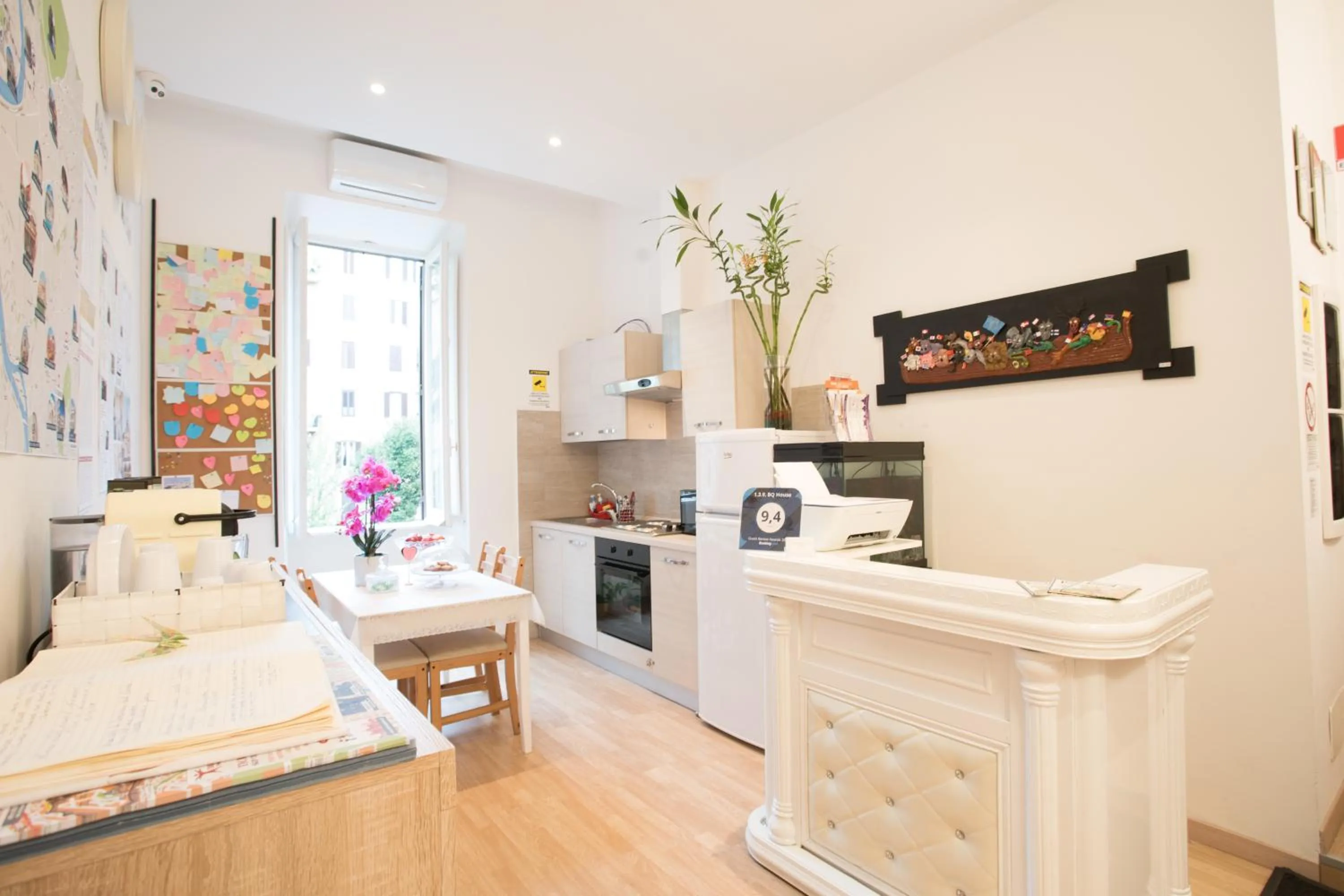 Lobby or reception in BQ House Milizie Luxury Rooms