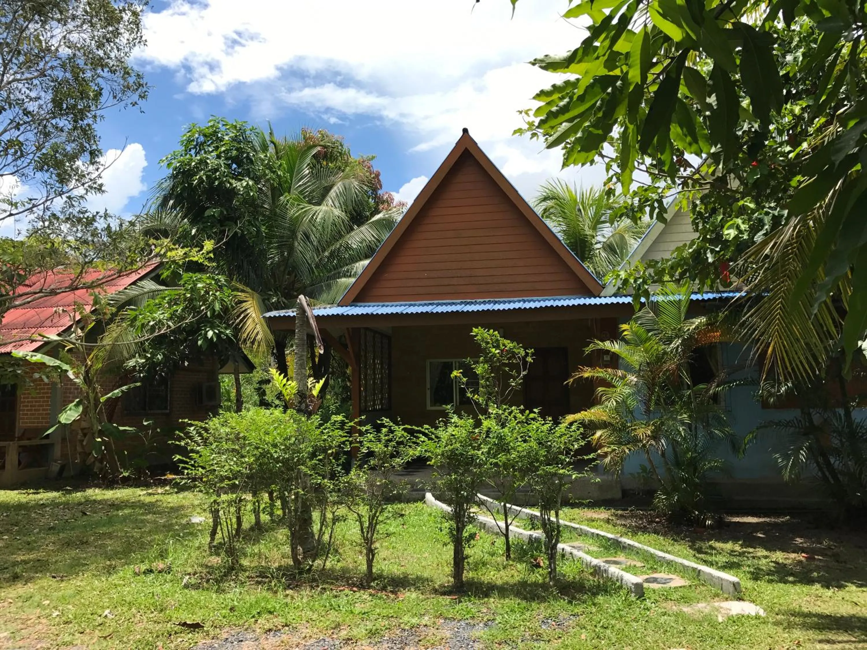 Garden view in Coconut Bungalow