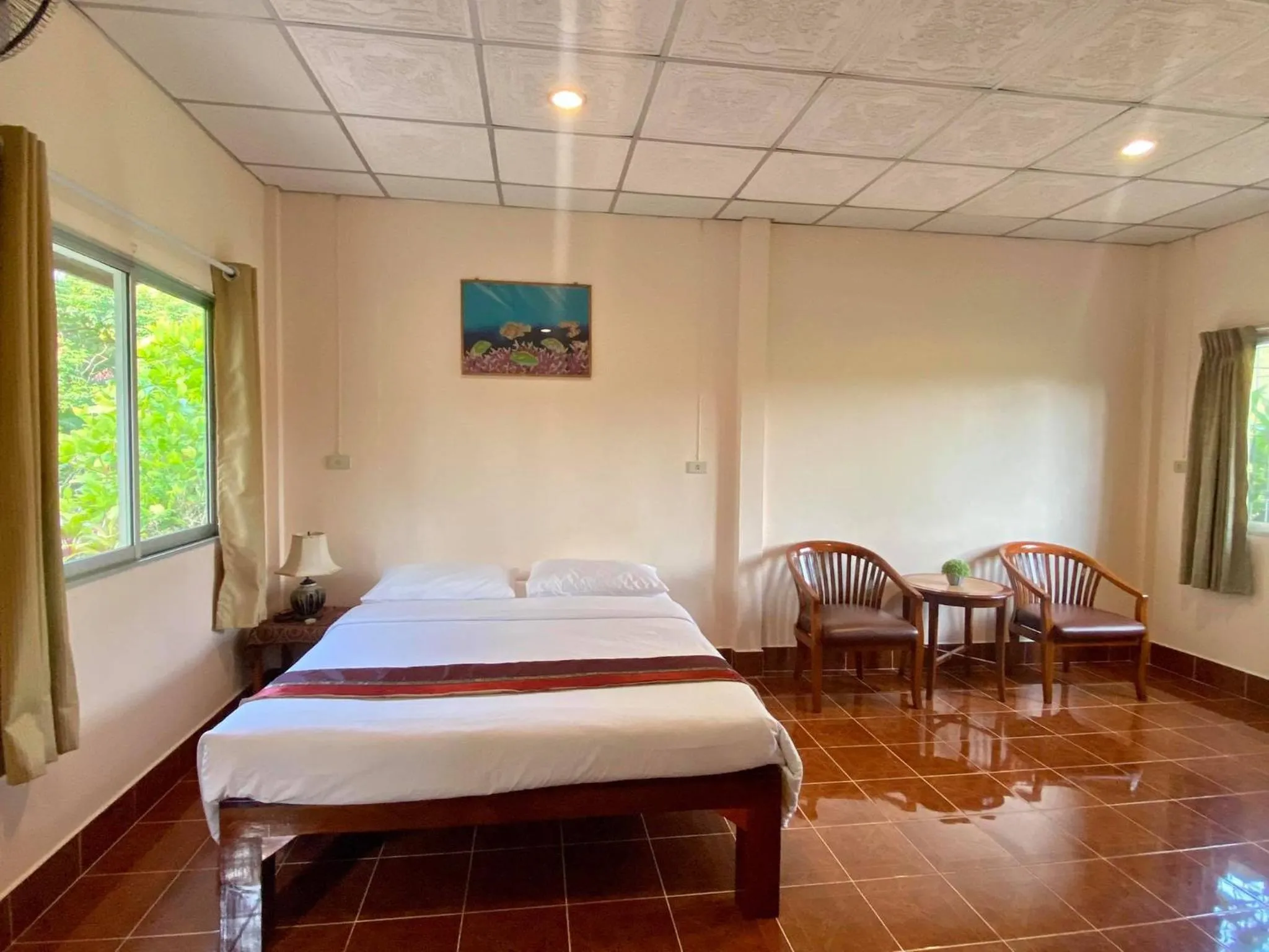 Photo of the whole room, Bed in Coconut Bungalow