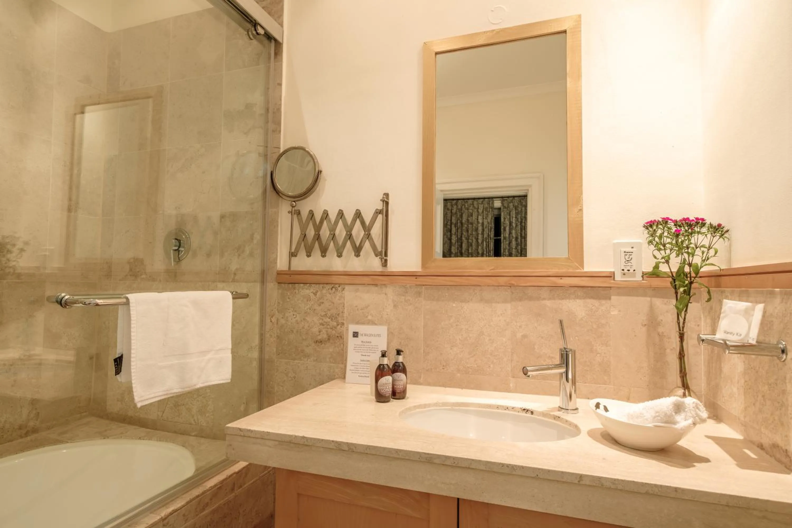 Bathroom in The Walden Suites