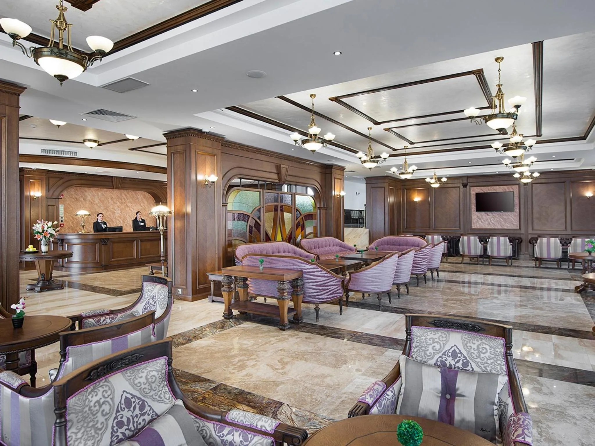 Lobby or reception in Park Hotel and SPA Vella Hills