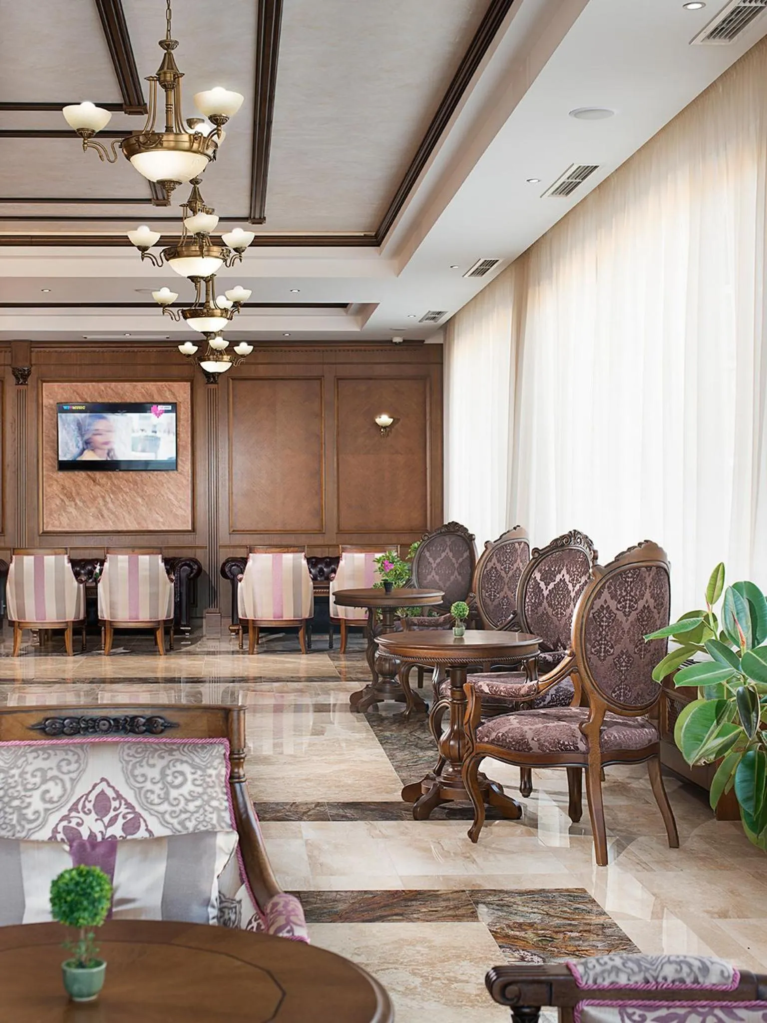 Seating area in Park Hotel and SPA Vella Hills