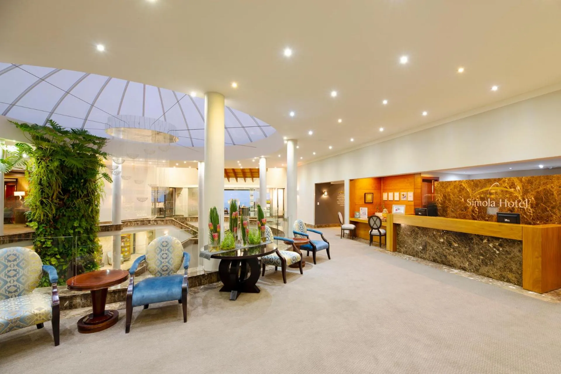Lobby or reception in Simola Hotel, Country Club & Spa