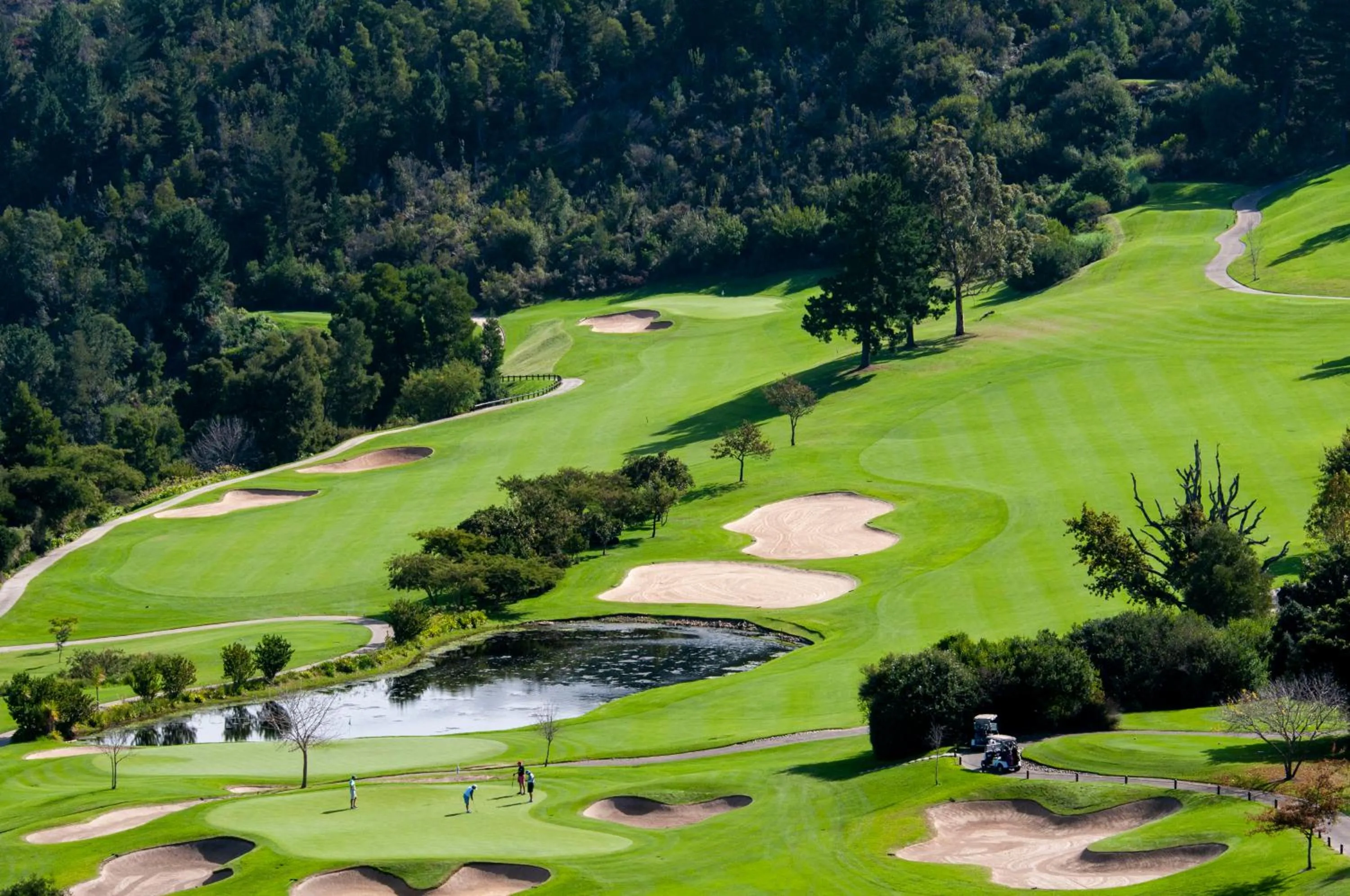 Golfcourse in Simola Hotel, Country Club & Spa