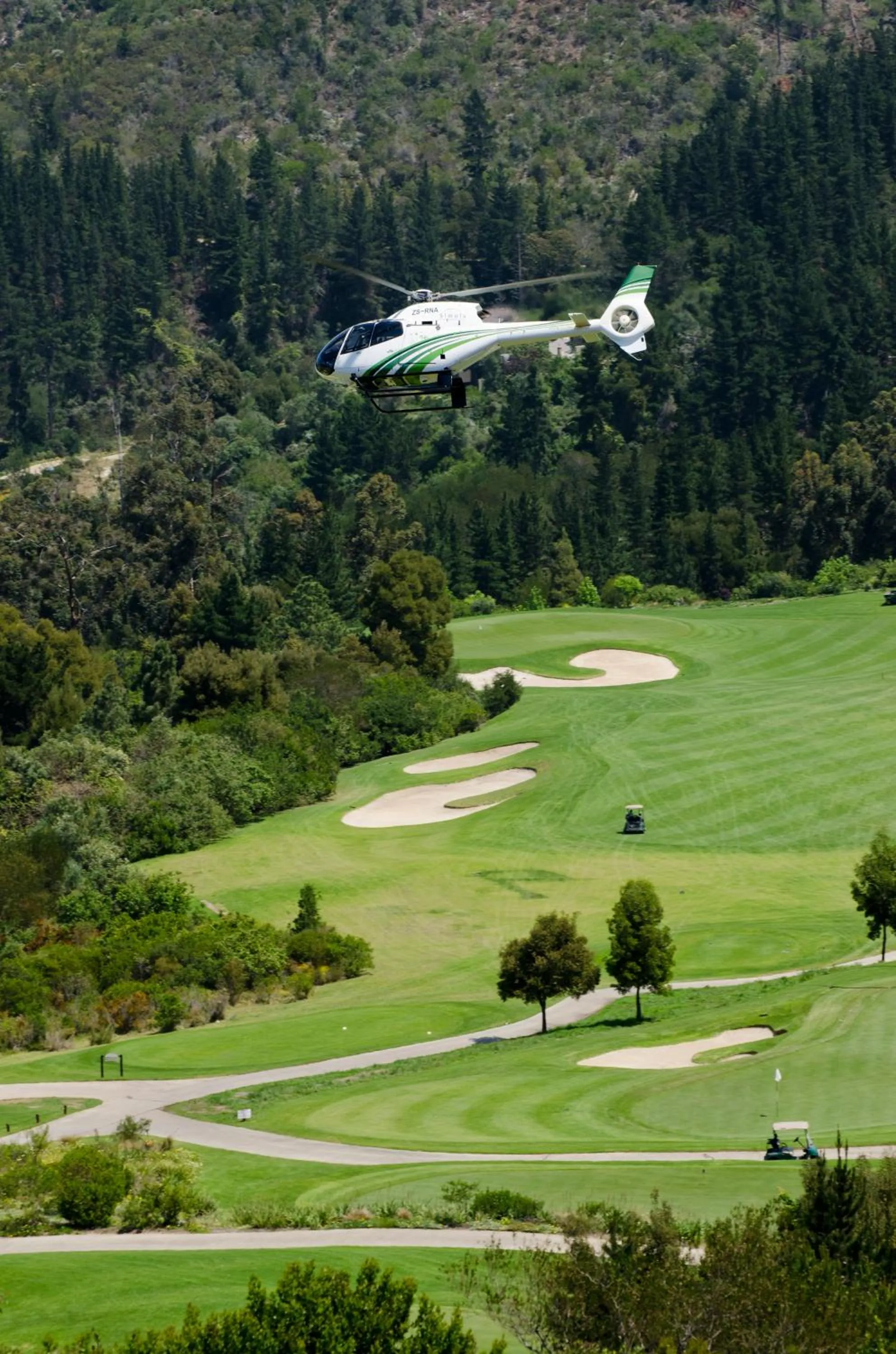 Golfcourse in Simola Hotel, Country Club & Spa