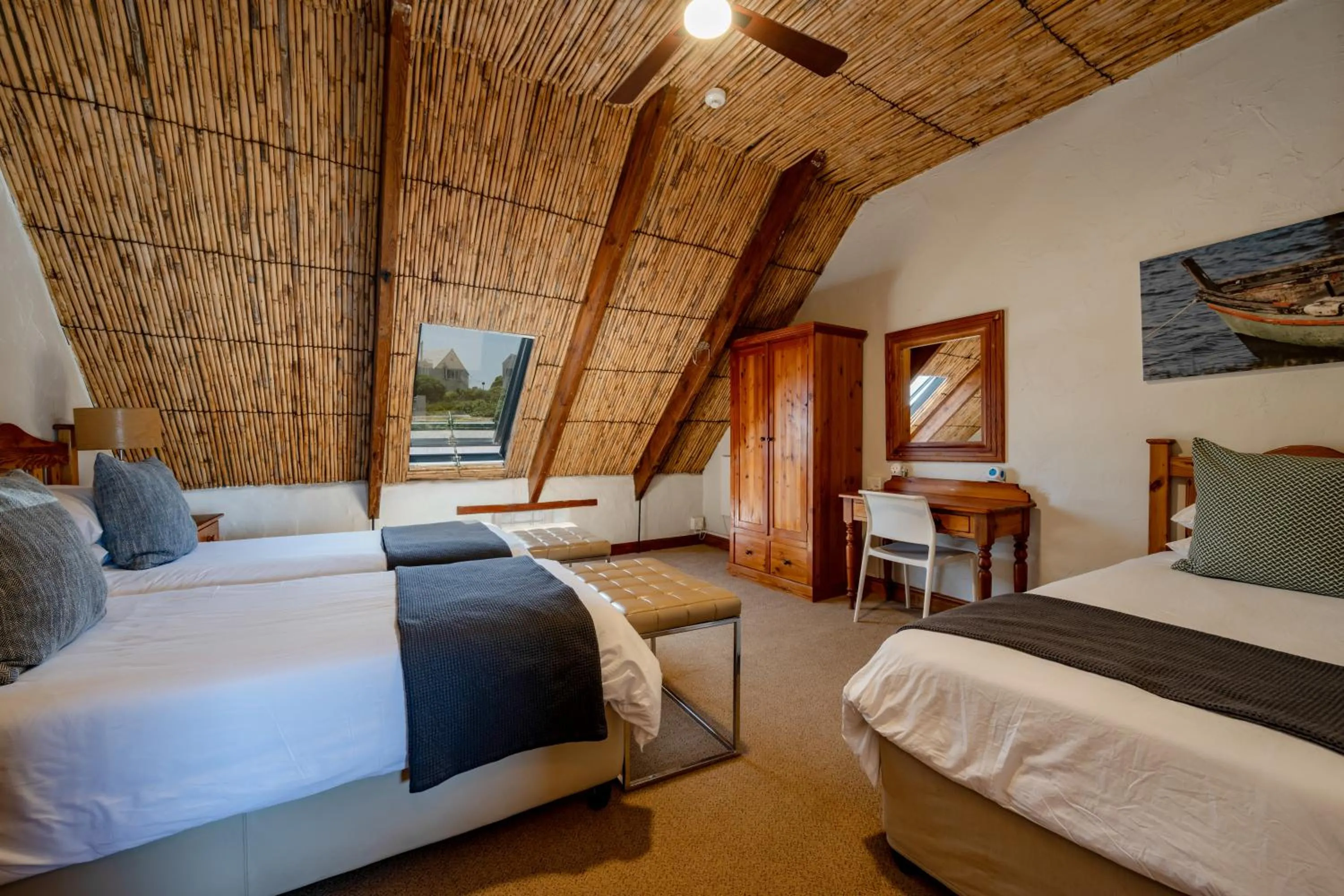 Bed in The Farmhouse Hotel