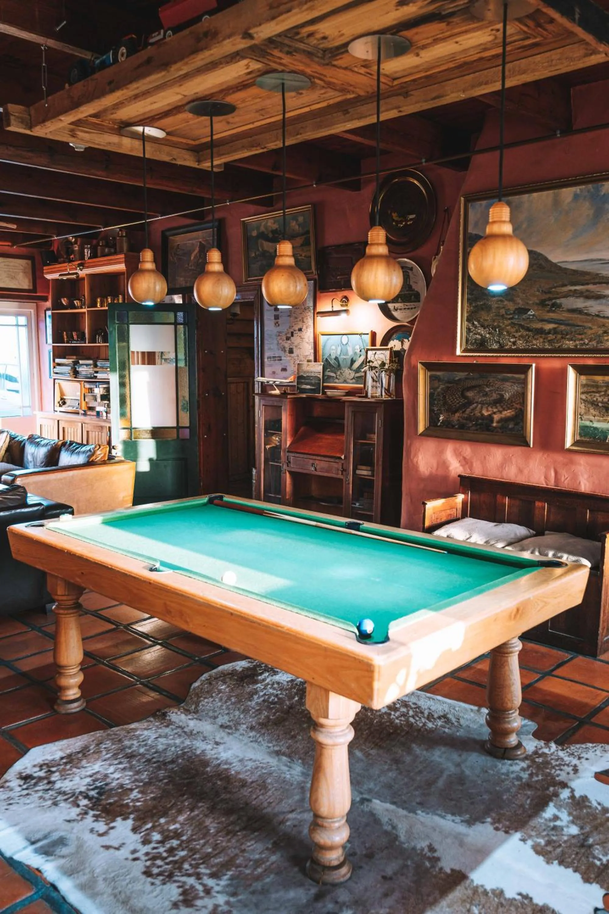 Game Room in The Farmhouse Hotel