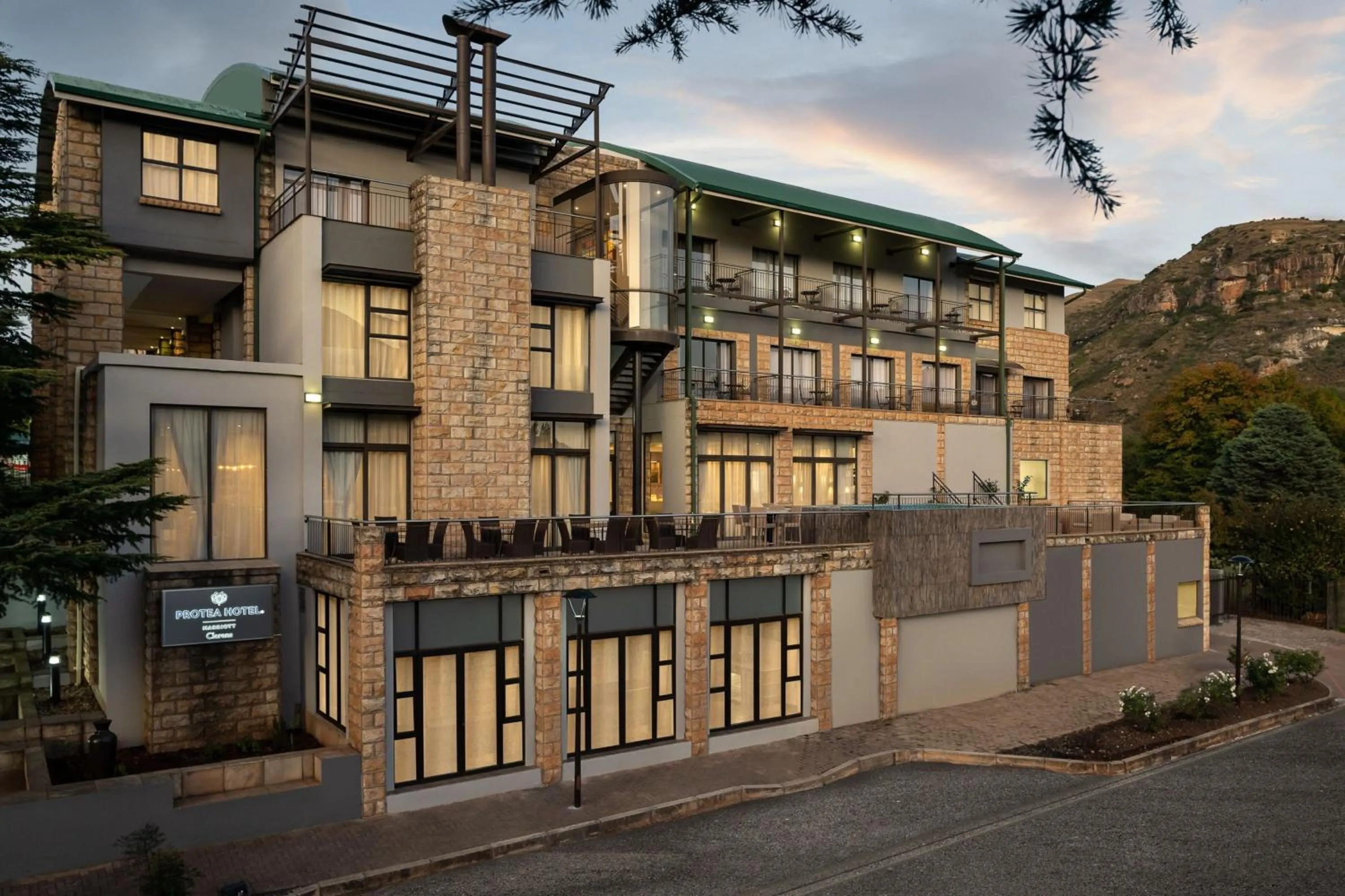 Property building in Protea Hotel by Marriott Clarens