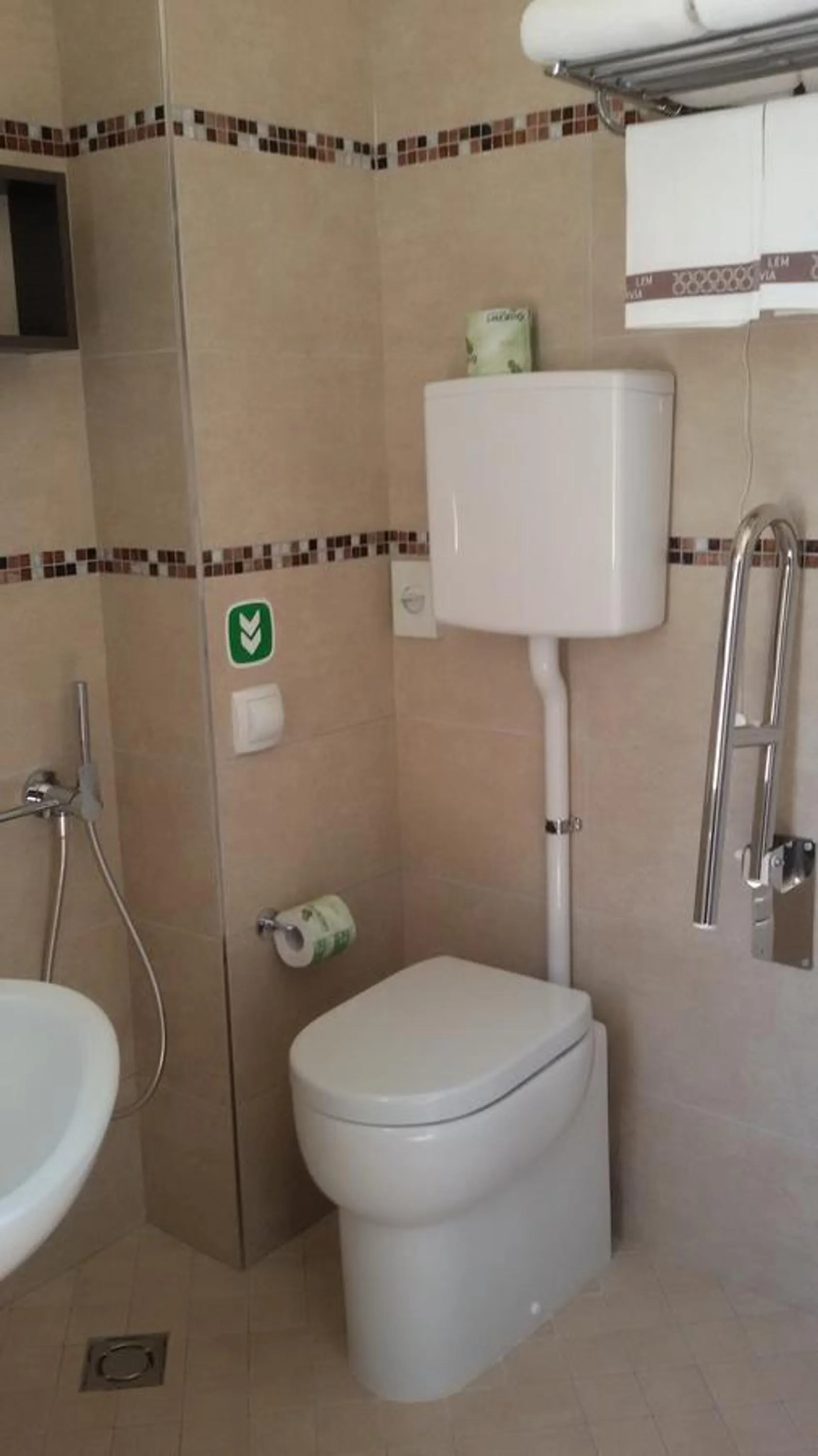 Bathroom in Hotel Lem-Casadei