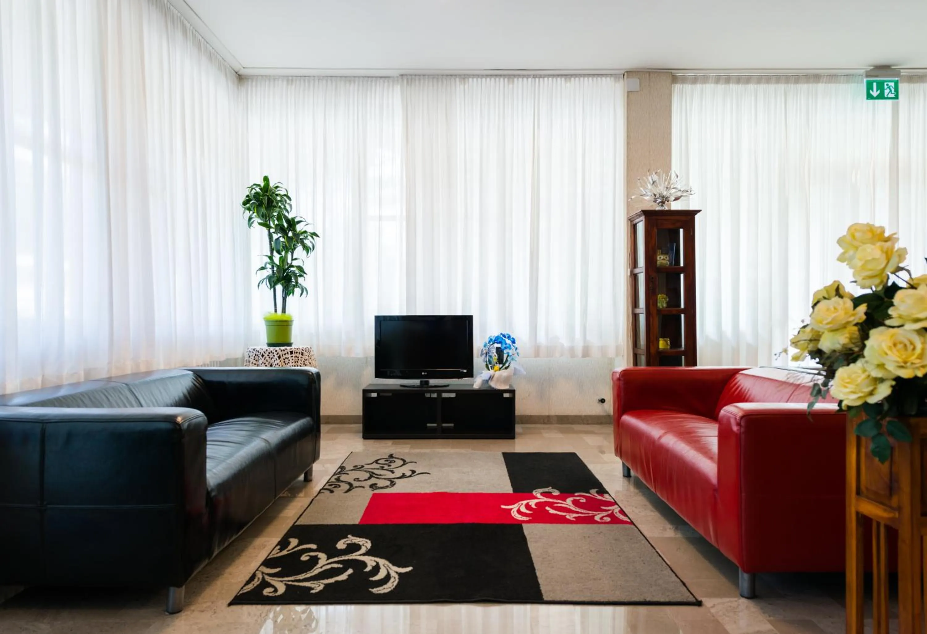 Communal lounge/ TV room in Hotel Lem-Casadei