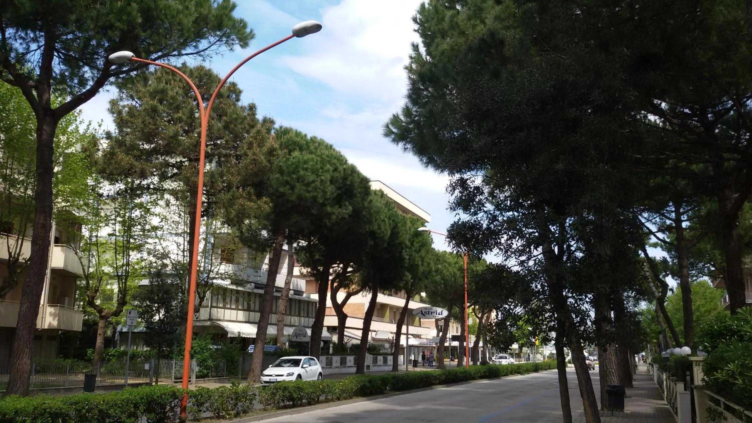 Street view in Hotel Lem-Casadei