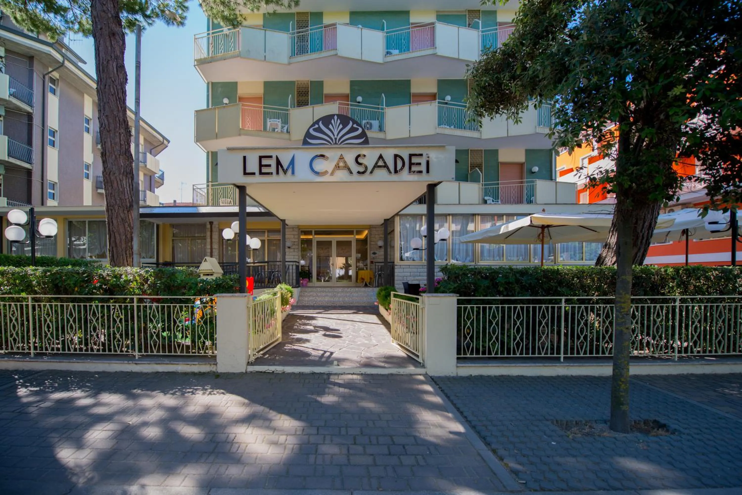 Facade/entrance in Hotel Lem-Casadei