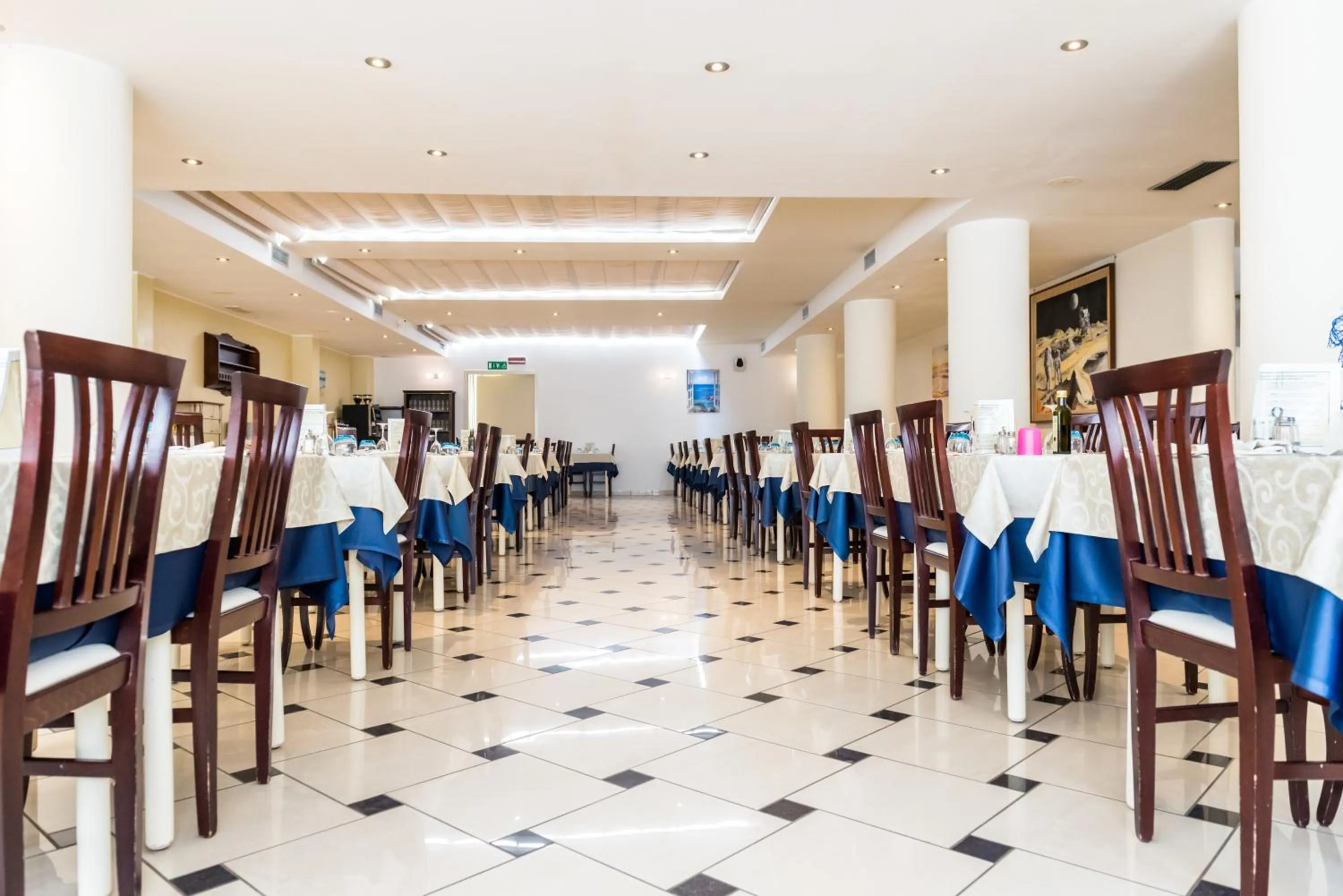 Dining area in Hotel Lem-Casadei