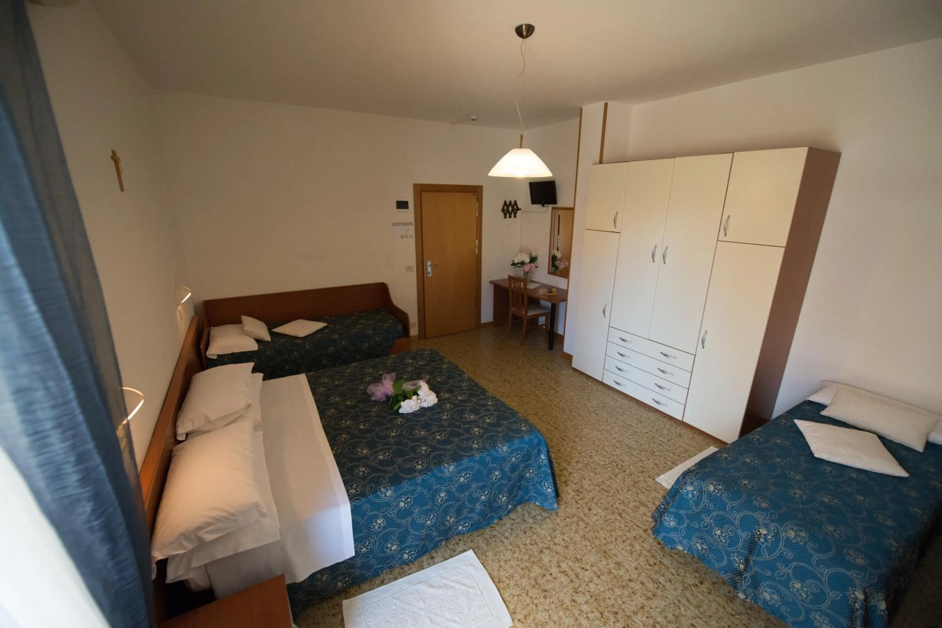 Bed in Hotel Lem-Casadei