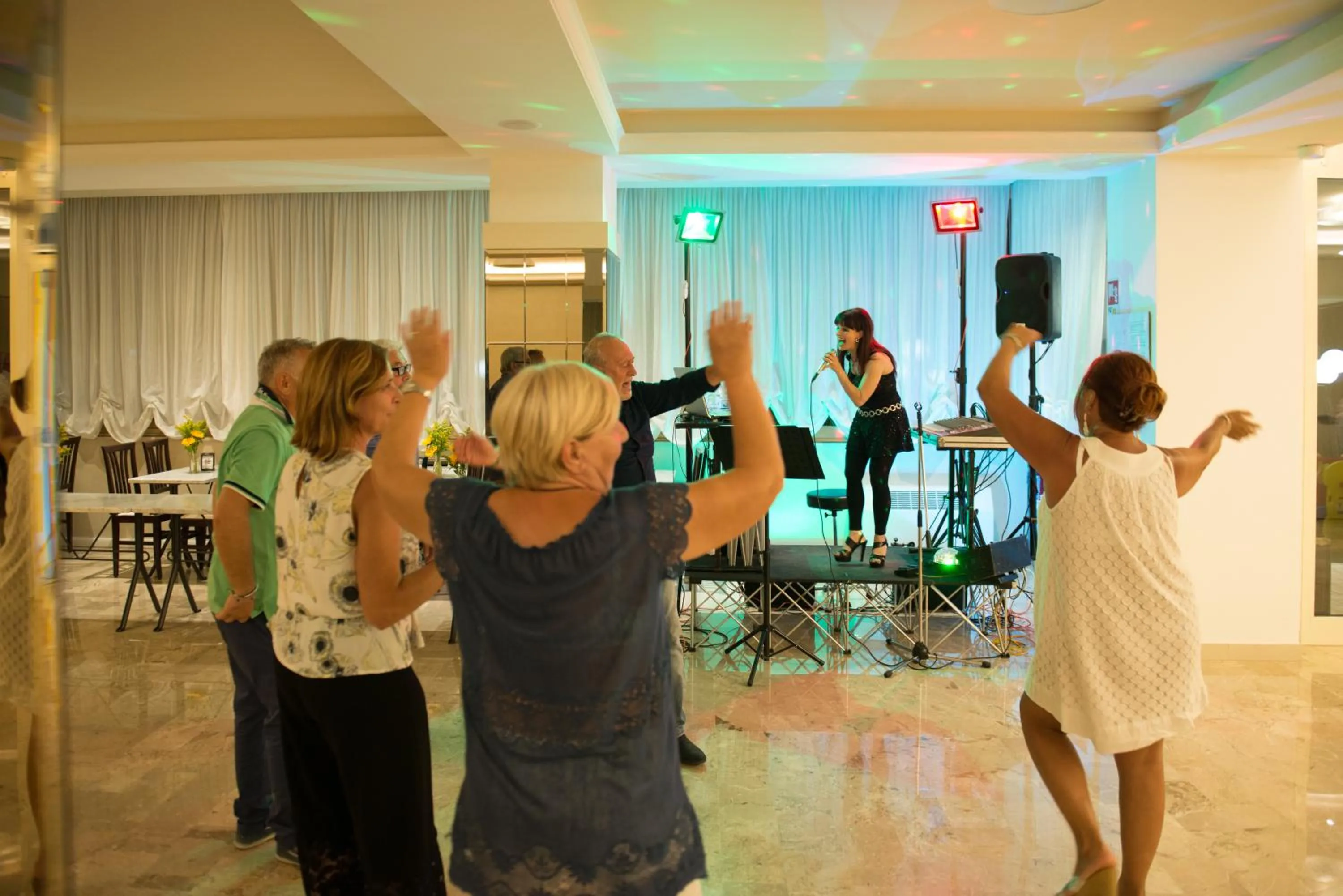 Karaoke in Hotel Lem-Casadei