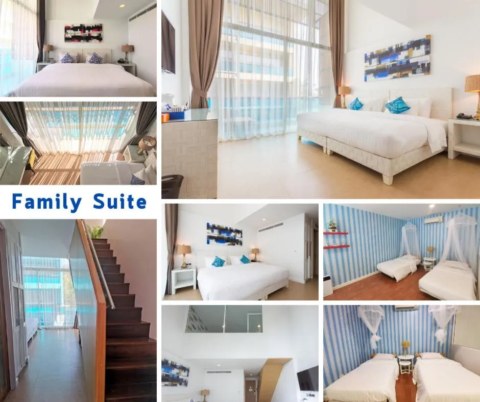 Bed in Beach Walk Boutique Resort