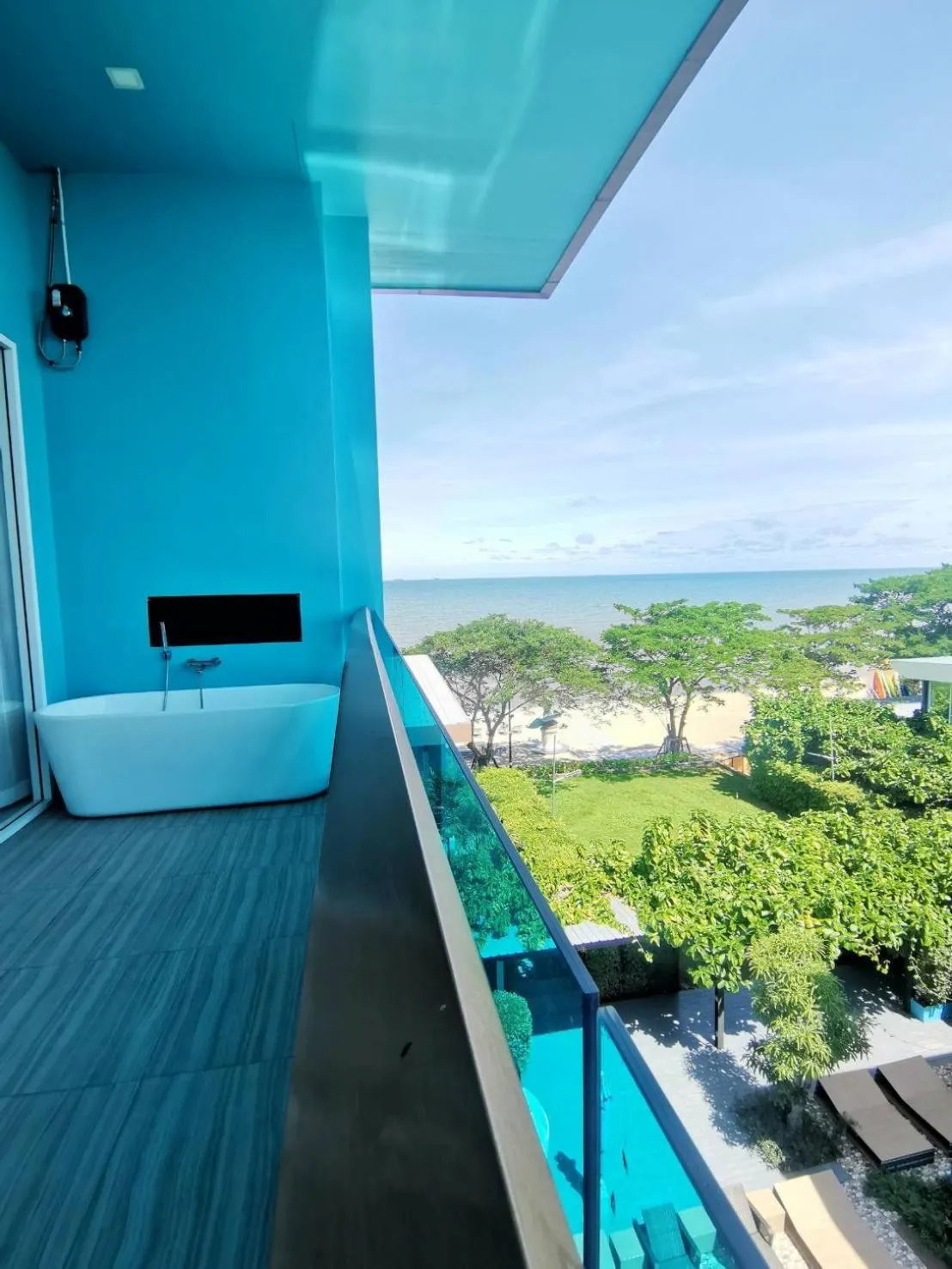 Balcony/Terrace in Beach Walk Boutique Resort