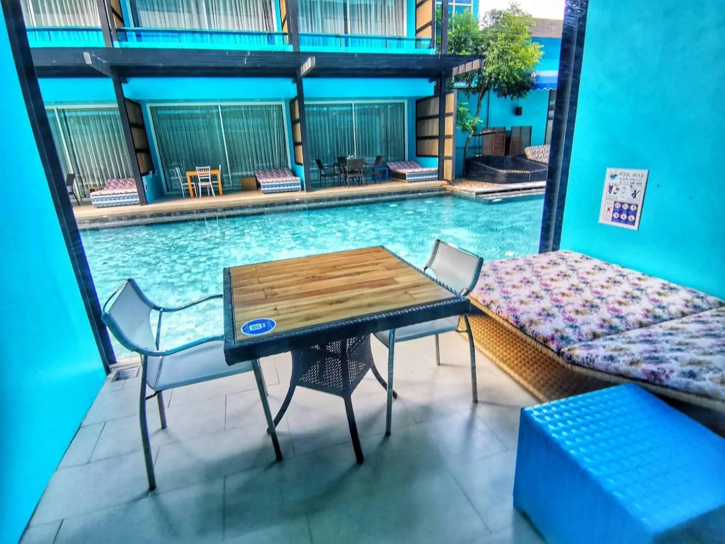 Balcony/Terrace in Beach Walk Boutique Resort