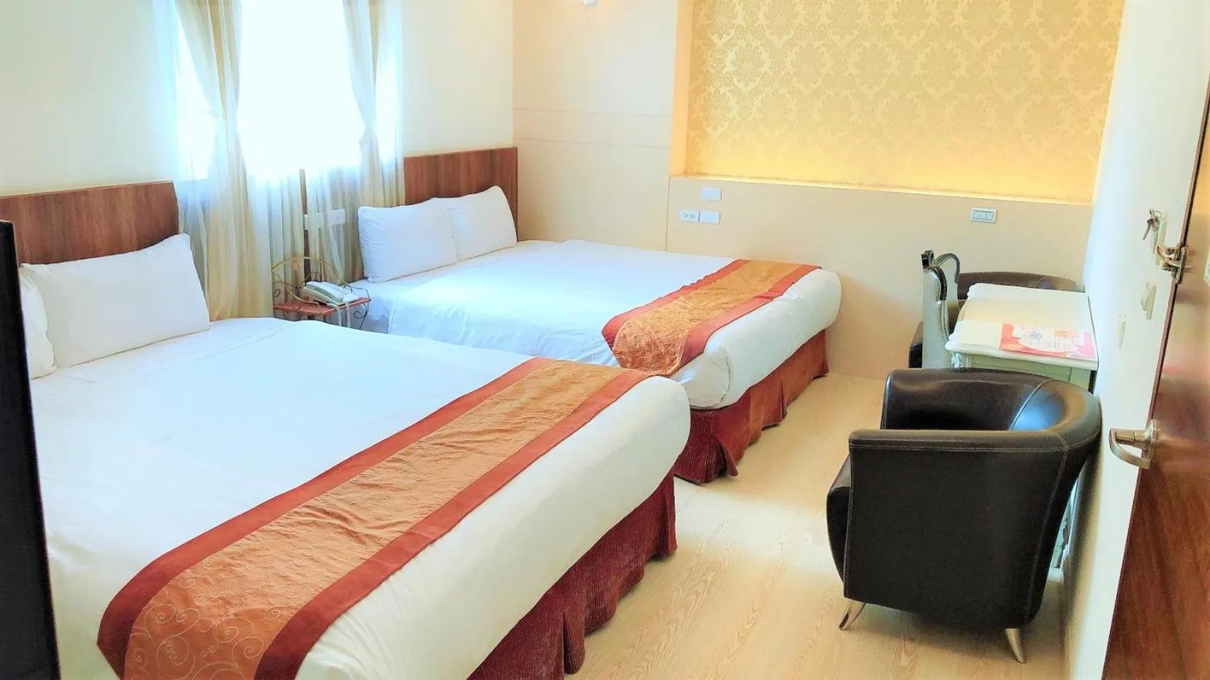 Bed in Taitung Z. Hotel