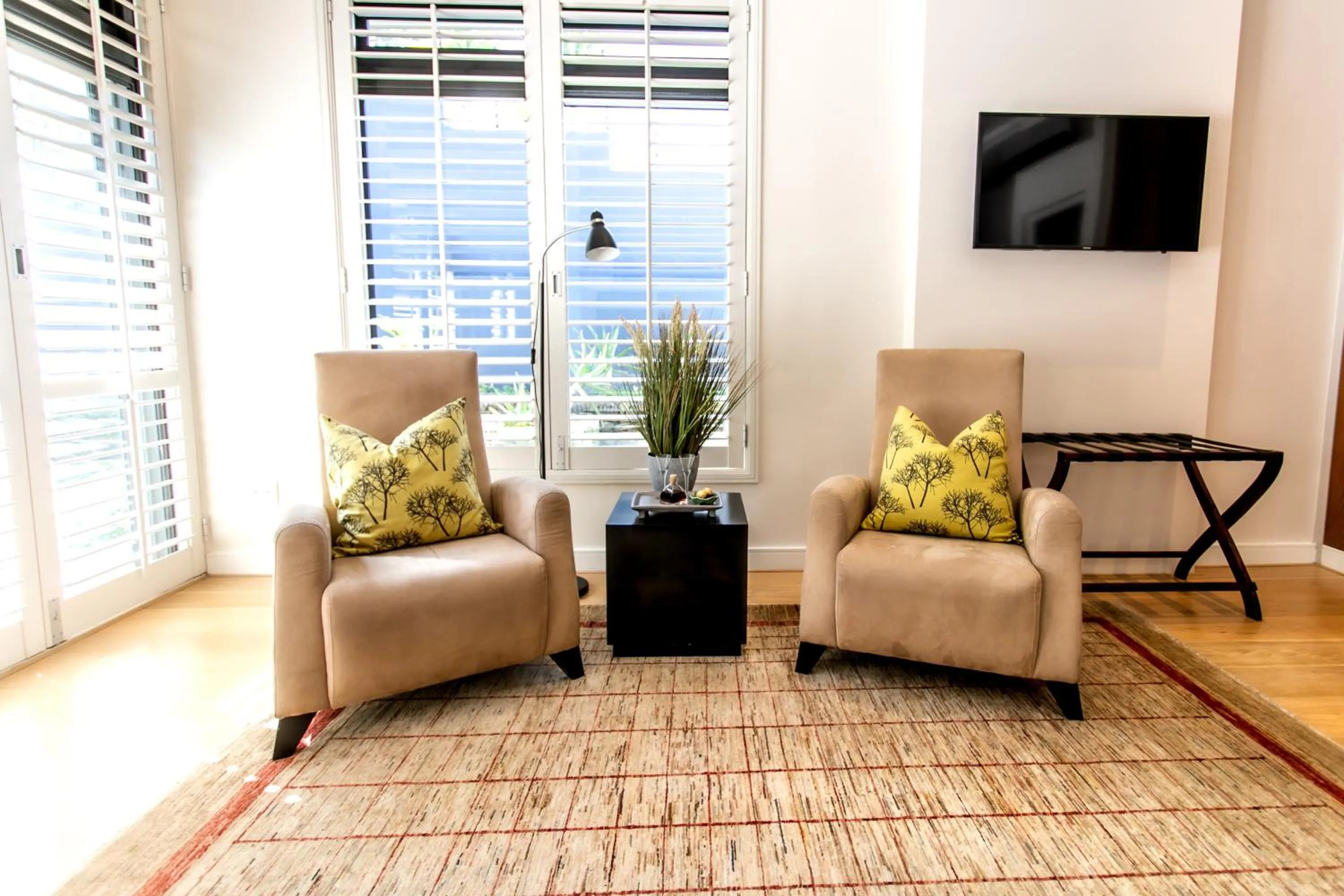 Seating area in Selkirk House