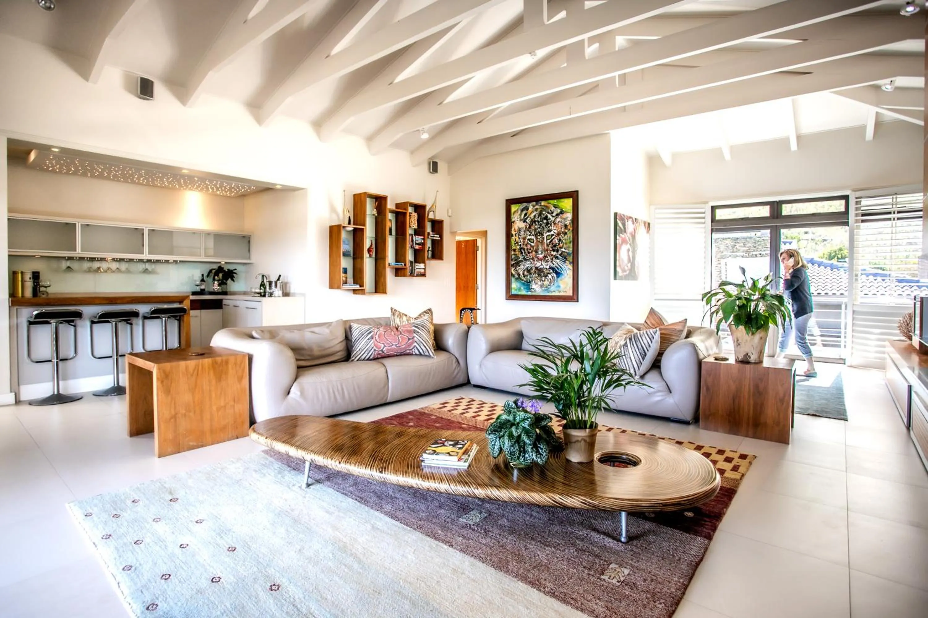 Living room in Selkirk House