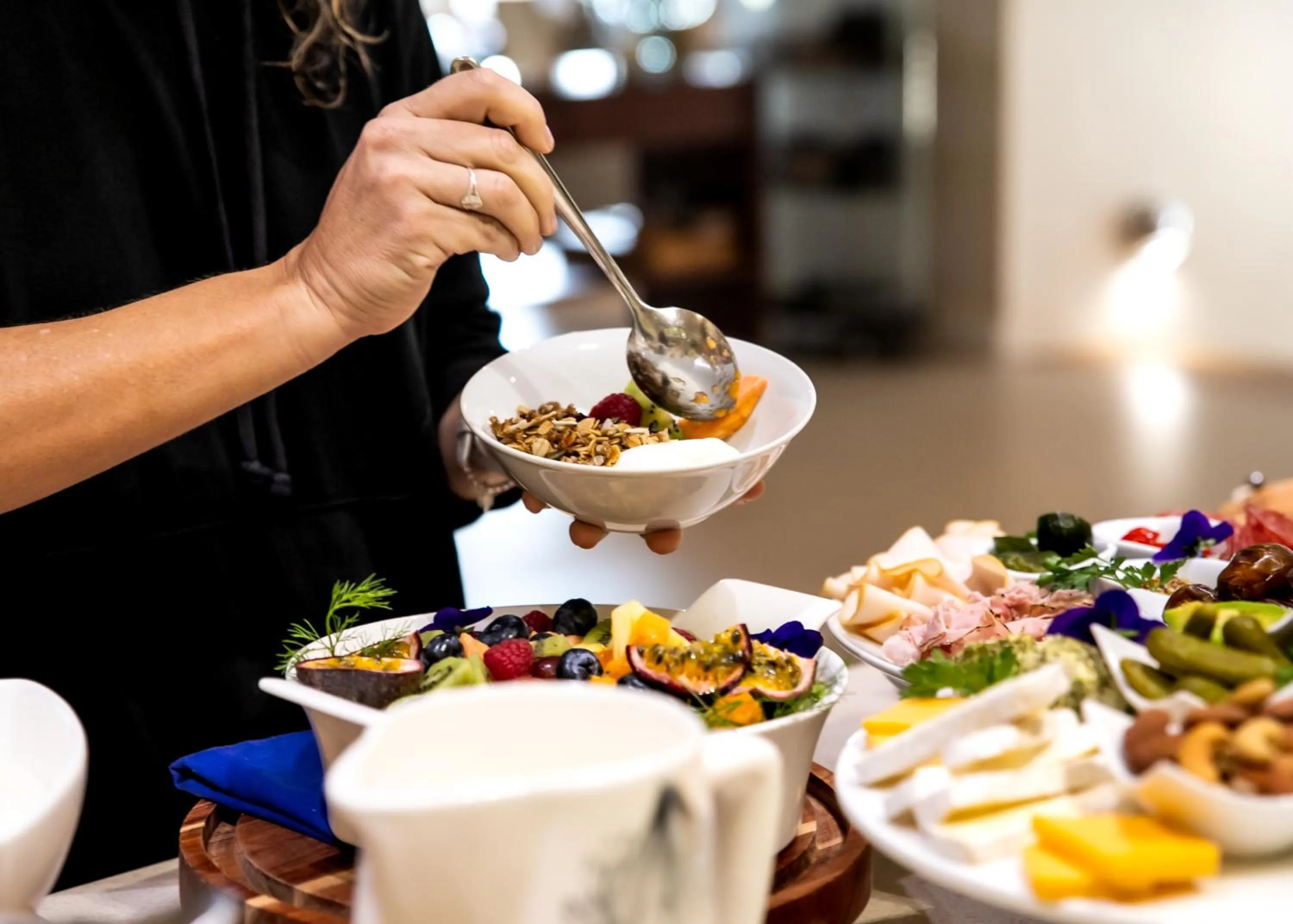 Breakfast in Selkirk House