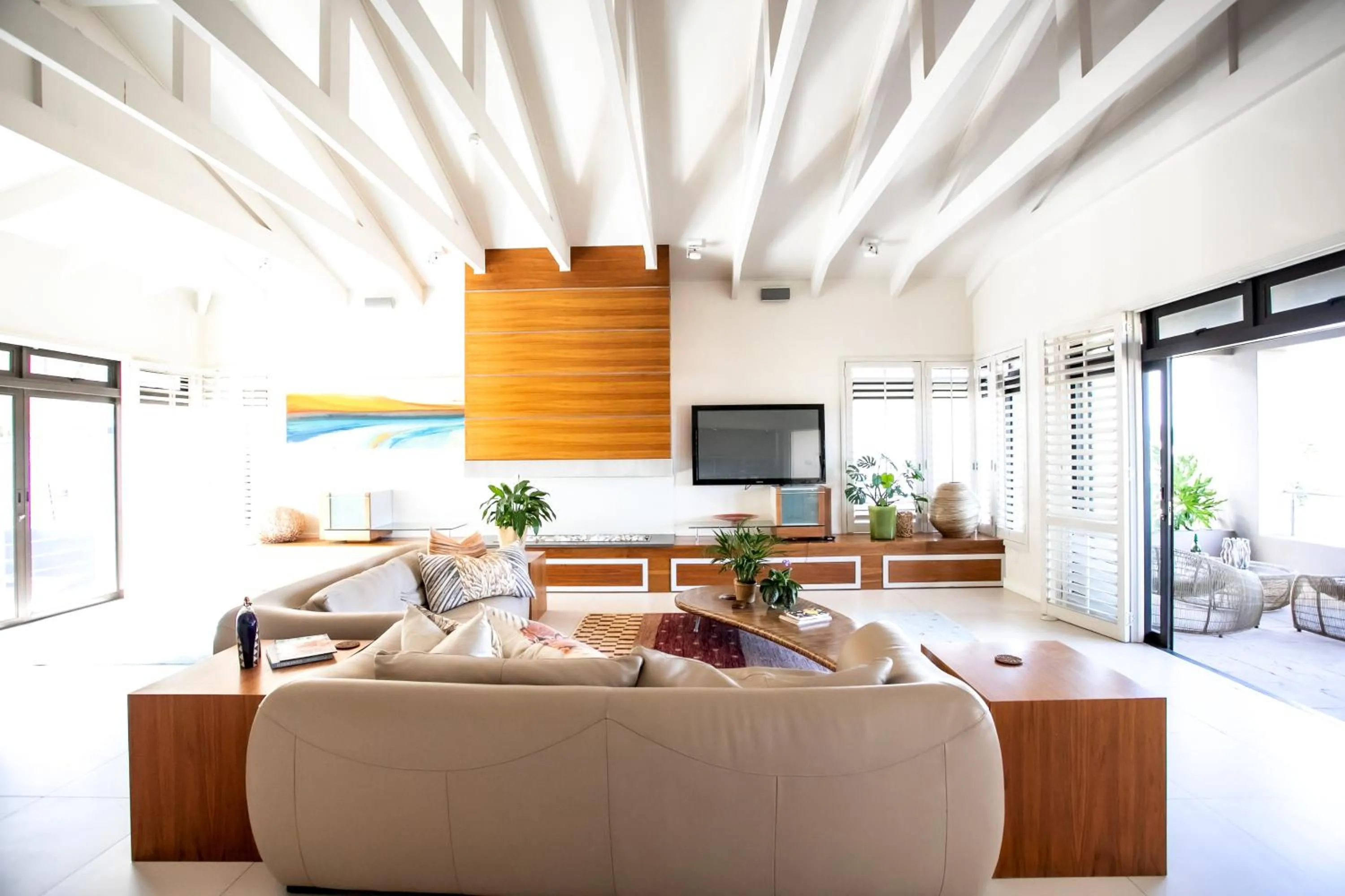 Living room in Selkirk House