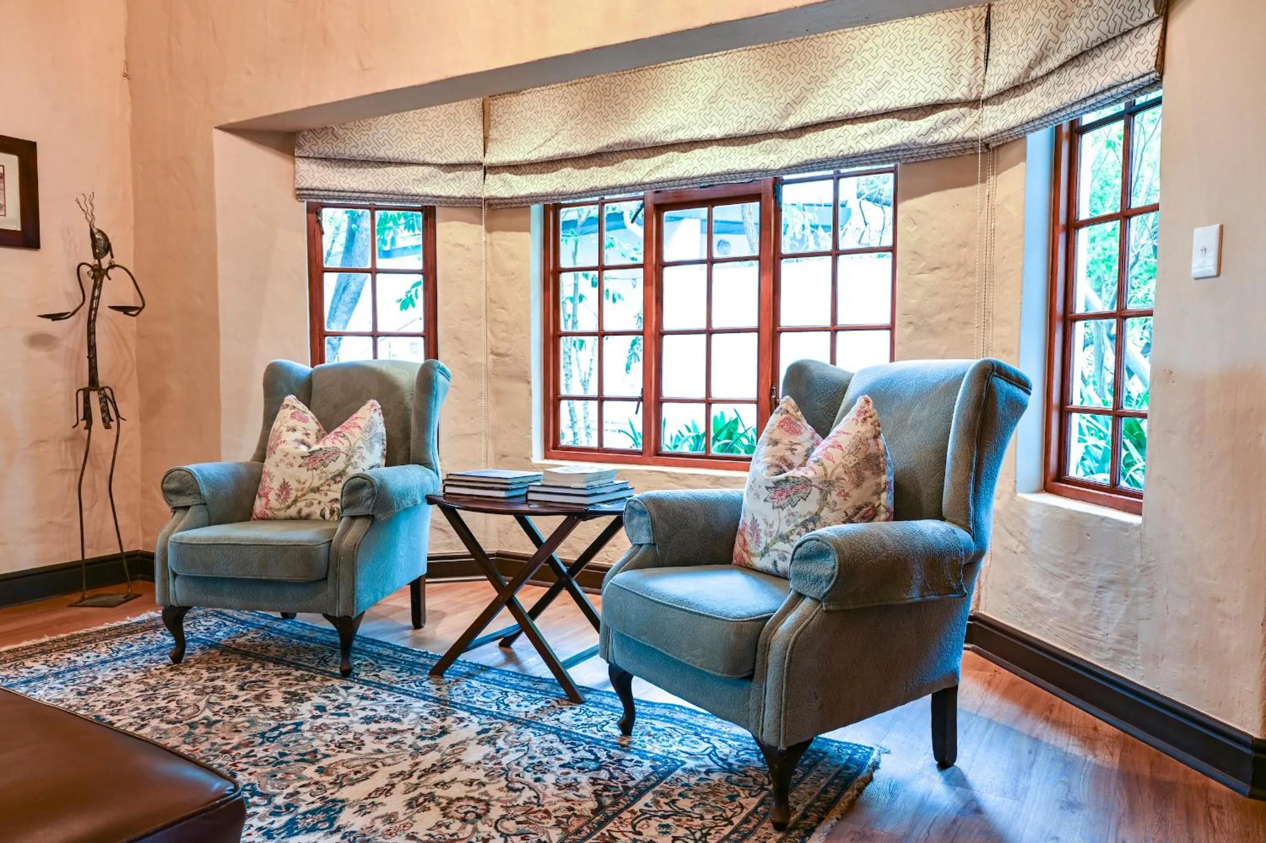 Living room in Woodall Country House and Spa