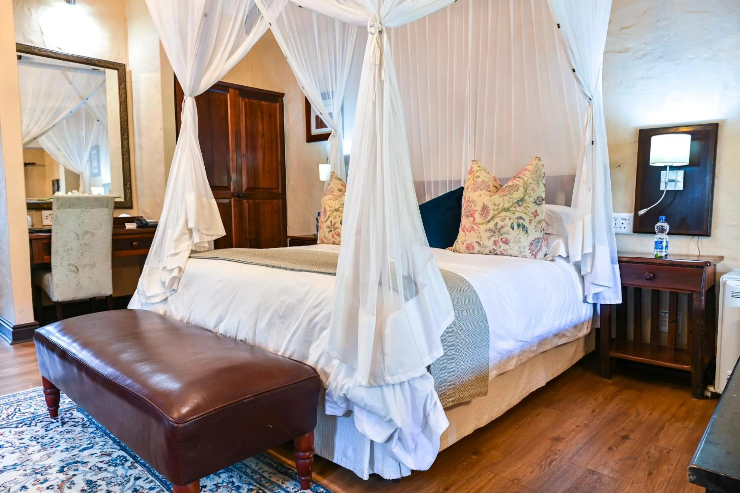 Bed in Woodall Country House and Spa