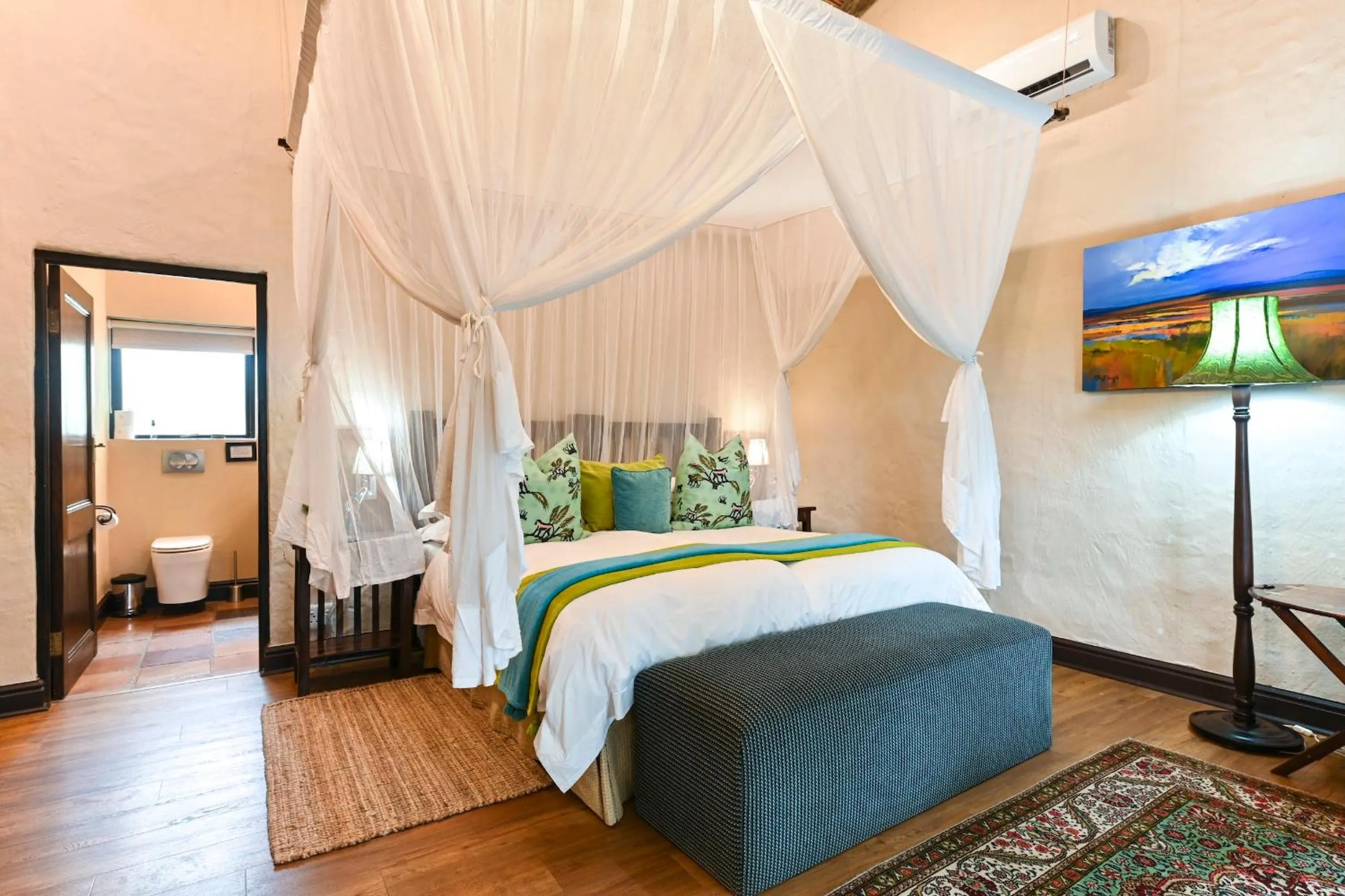 Bed in Woodall Country House and Spa