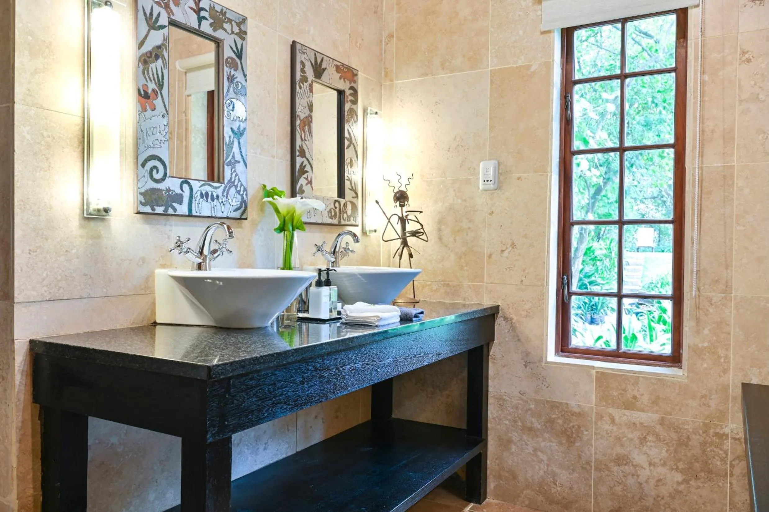 Bathroom in Woodall Country House and Spa